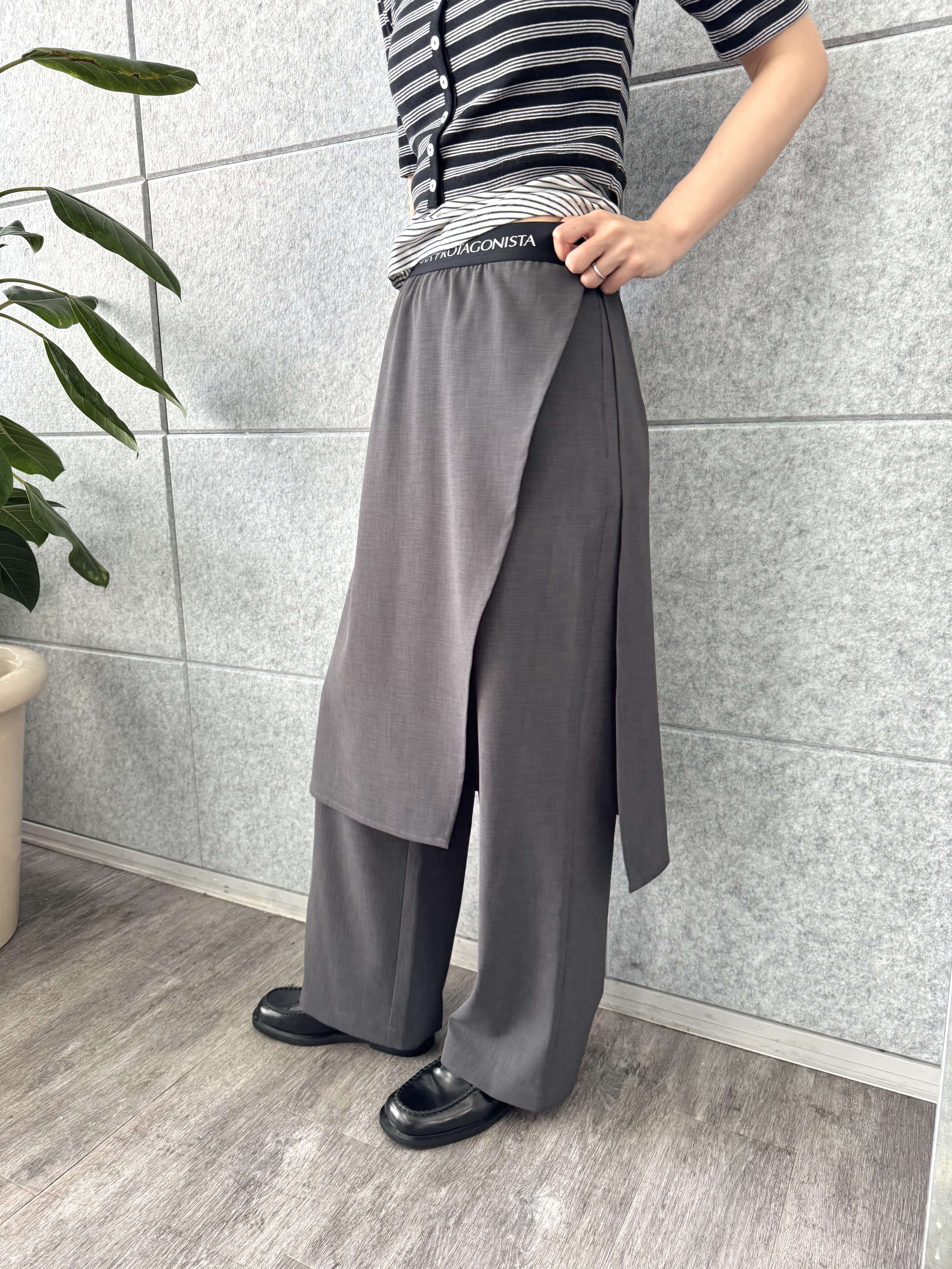 uchi__yamaさんの「CODE A｜PROTAGONISTA｜layered trousers」を使ったコーディネート