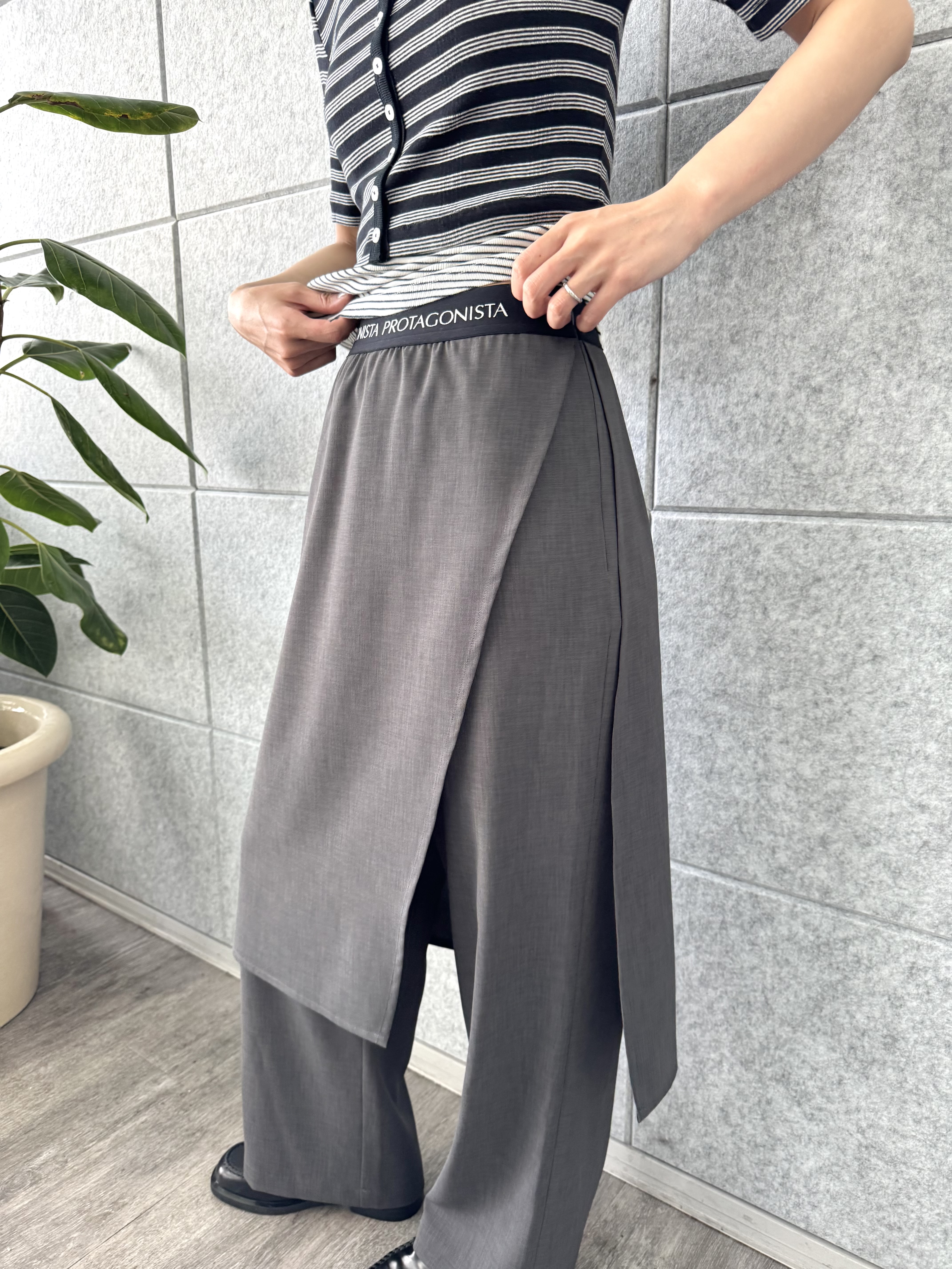 uchi__yamaさんの「CODE A｜PROTAGONISTA｜layered trousers」を使ったコーディネート