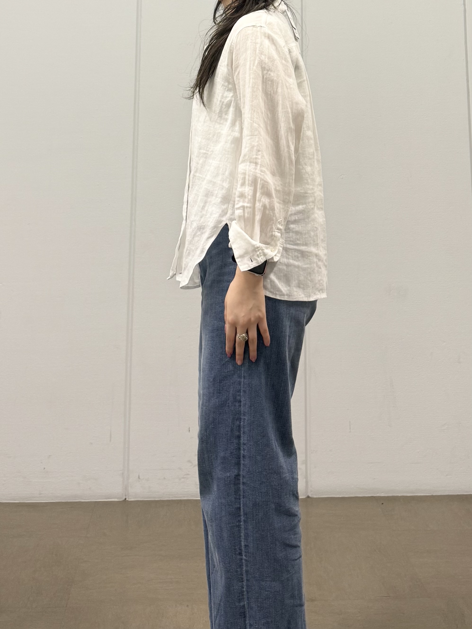 mizukiさんの「INDIVI｜【接触冷感／透湿／着る日傘】颯爽ジレジャケット」を使ったコーディネート