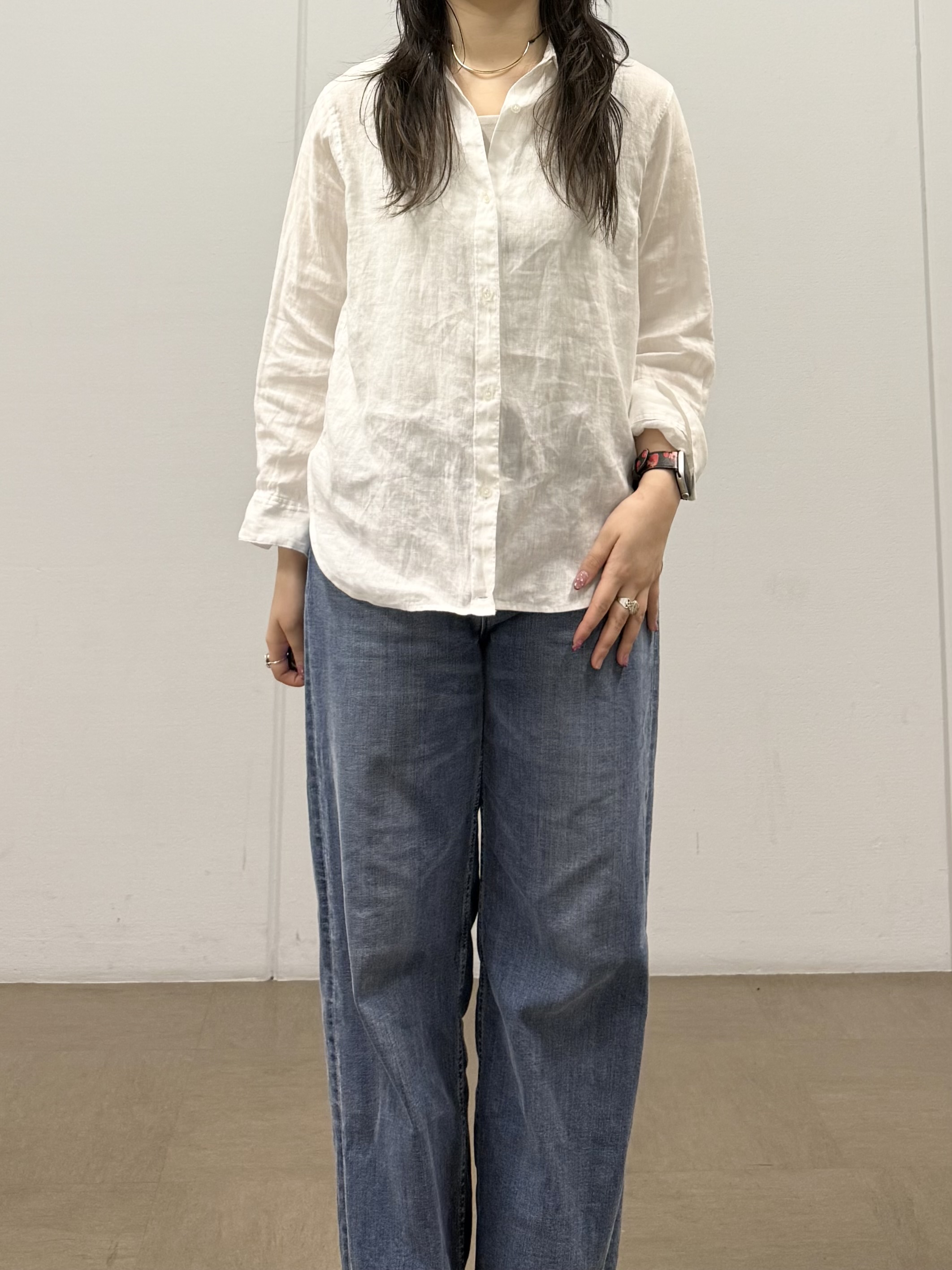 mizukiさんの「INDIVI｜【接触冷感／透湿／着る日傘】颯爽ジレジャケット」を使ったコーディネート