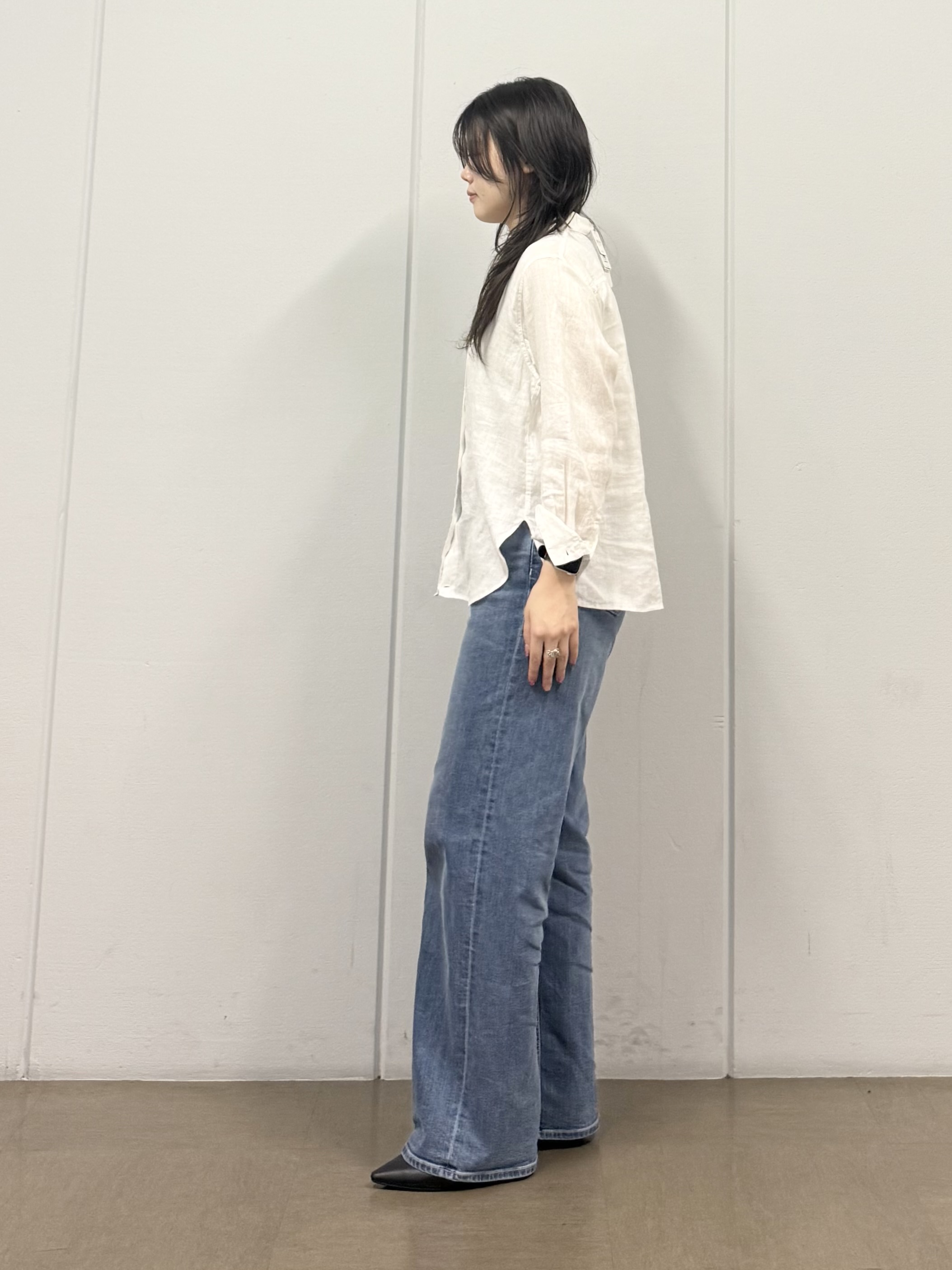 mizukiさんの「INDIVI｜【接触冷感／透湿／着る日傘】颯爽ジレジャケット」を使ったコーディネート