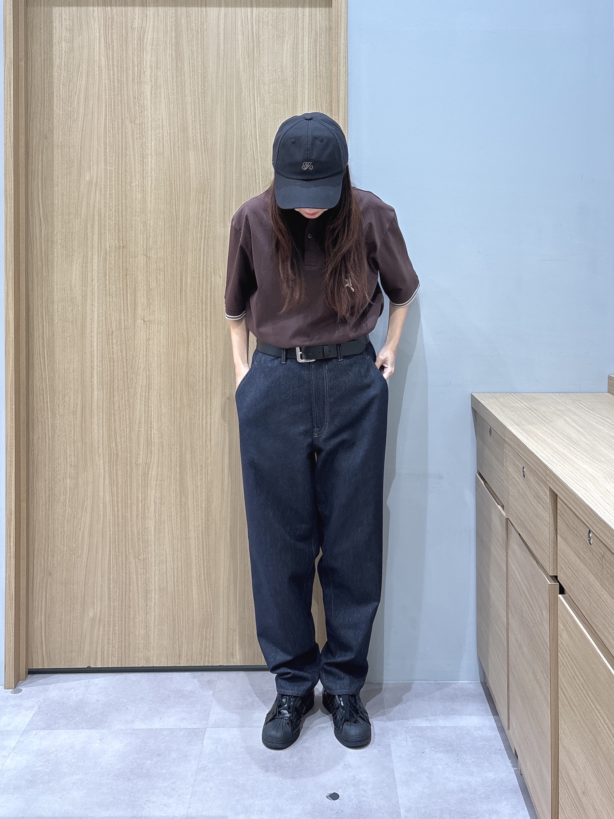 よぴさんの「TAKEO KIKUCHI｜【BOWLER HAT LABEL】アイスクリアコットン ボーラーハットウォーカー ポロシャツ」を使ったコーディネート