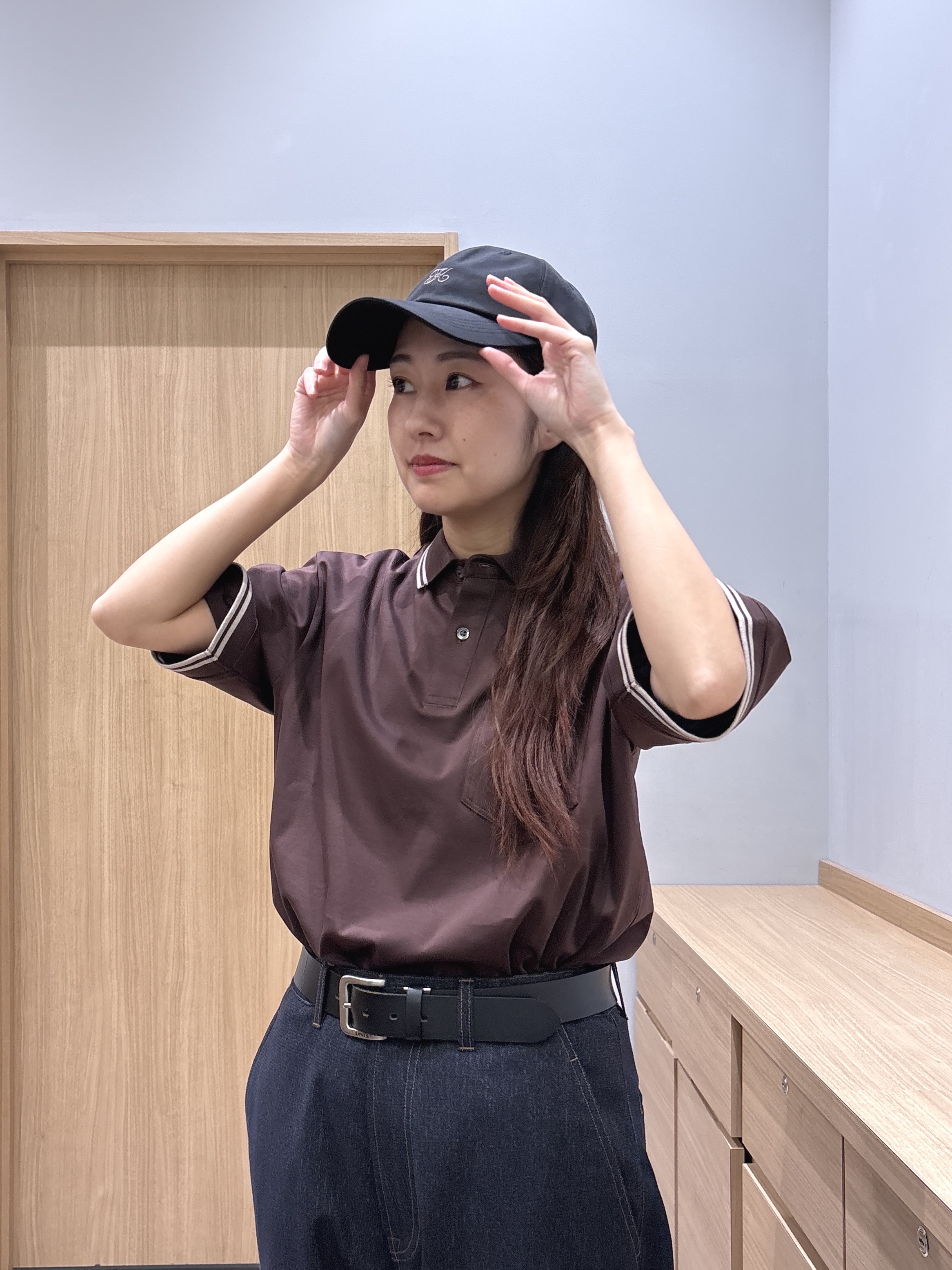 よぴさんの「TAKEO KIKUCHI｜【BOWLER HAT LABEL】アイスクリアコットン ボーラーハットウォーカー ポロシャツ」を使ったコーディネート