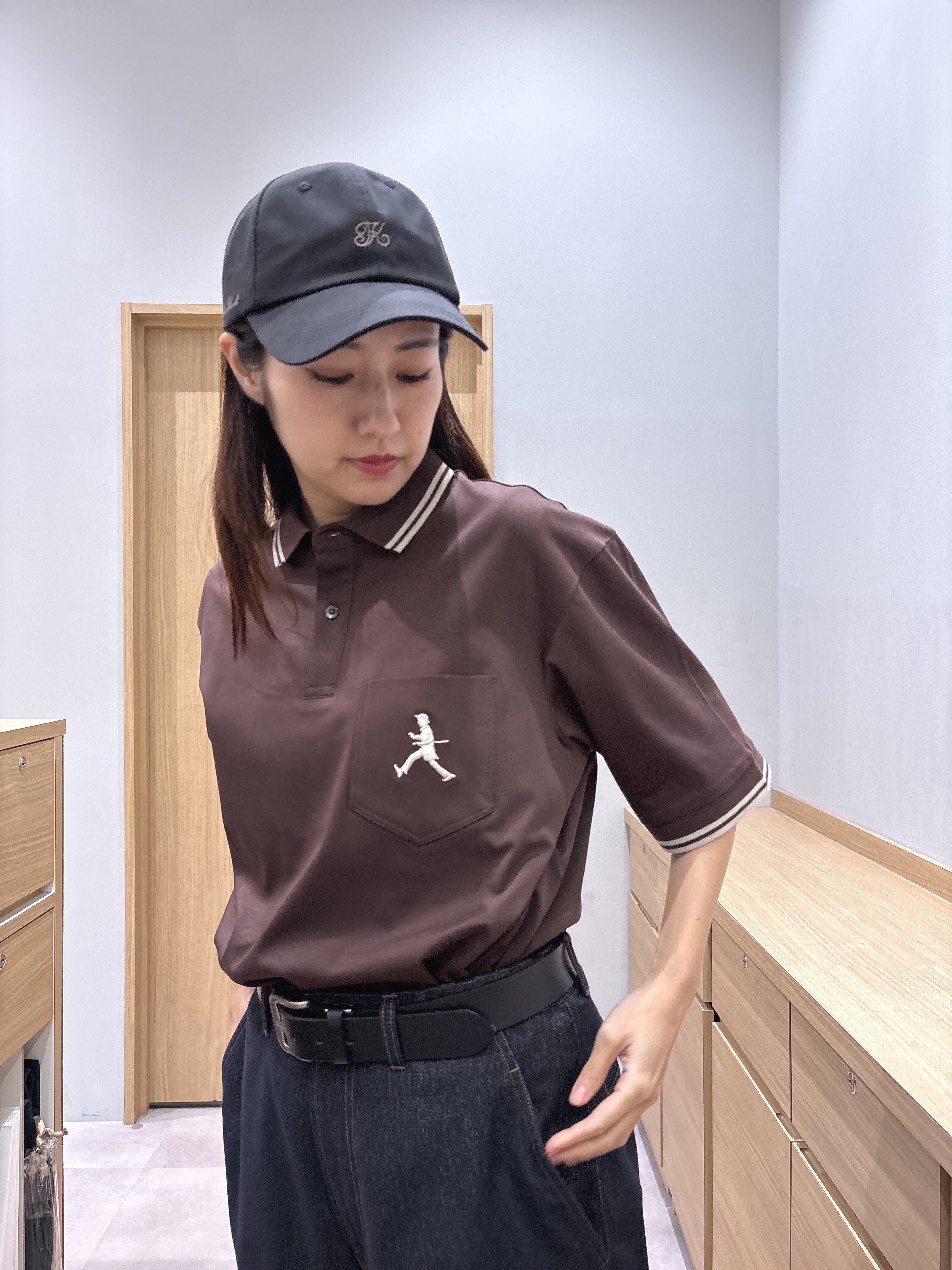 よぴさんの「TAKEO KIKUCHI｜【BOWLER HAT LABEL】アイスクリアコットン ボーラーハットウォーカー ポロシャツ」を使ったコーディネート