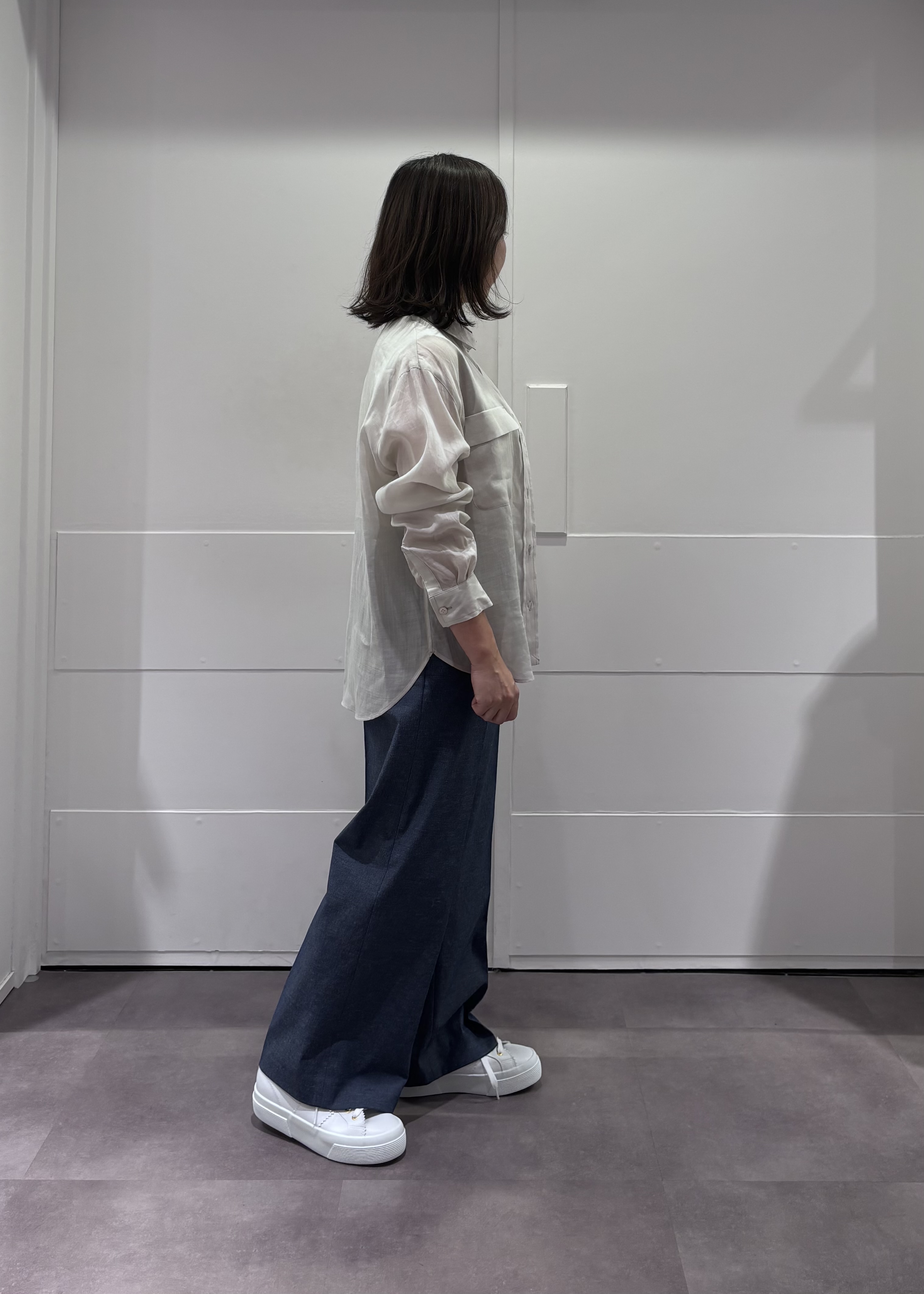 TOKOさんの「UNTITLED｜【接触冷感】ドライタッチシャツ」を使ったコーディネート