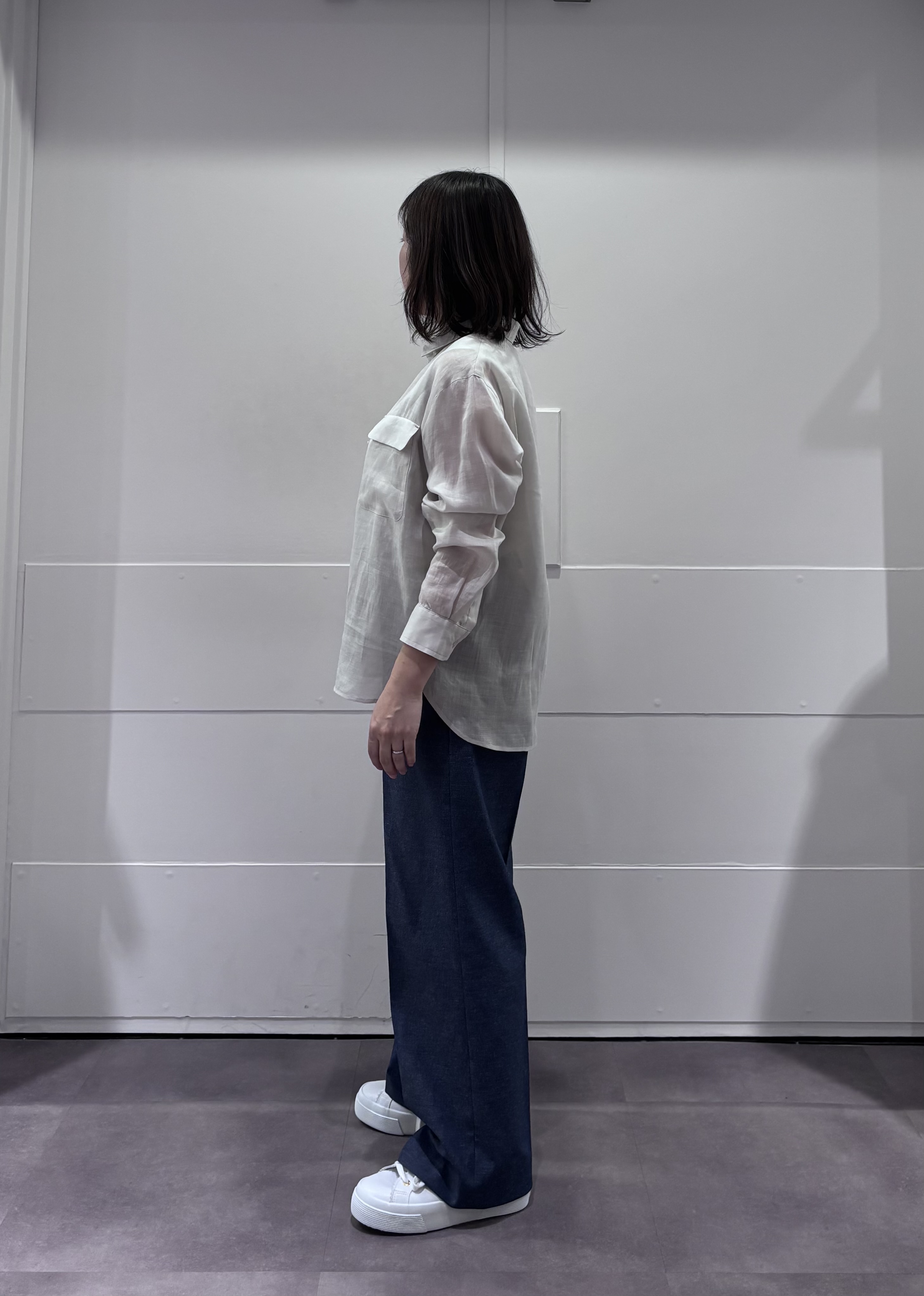 TOKOさんの「UNTITLED｜【接触冷感】ドライタッチシャツ」を使ったコーディネート