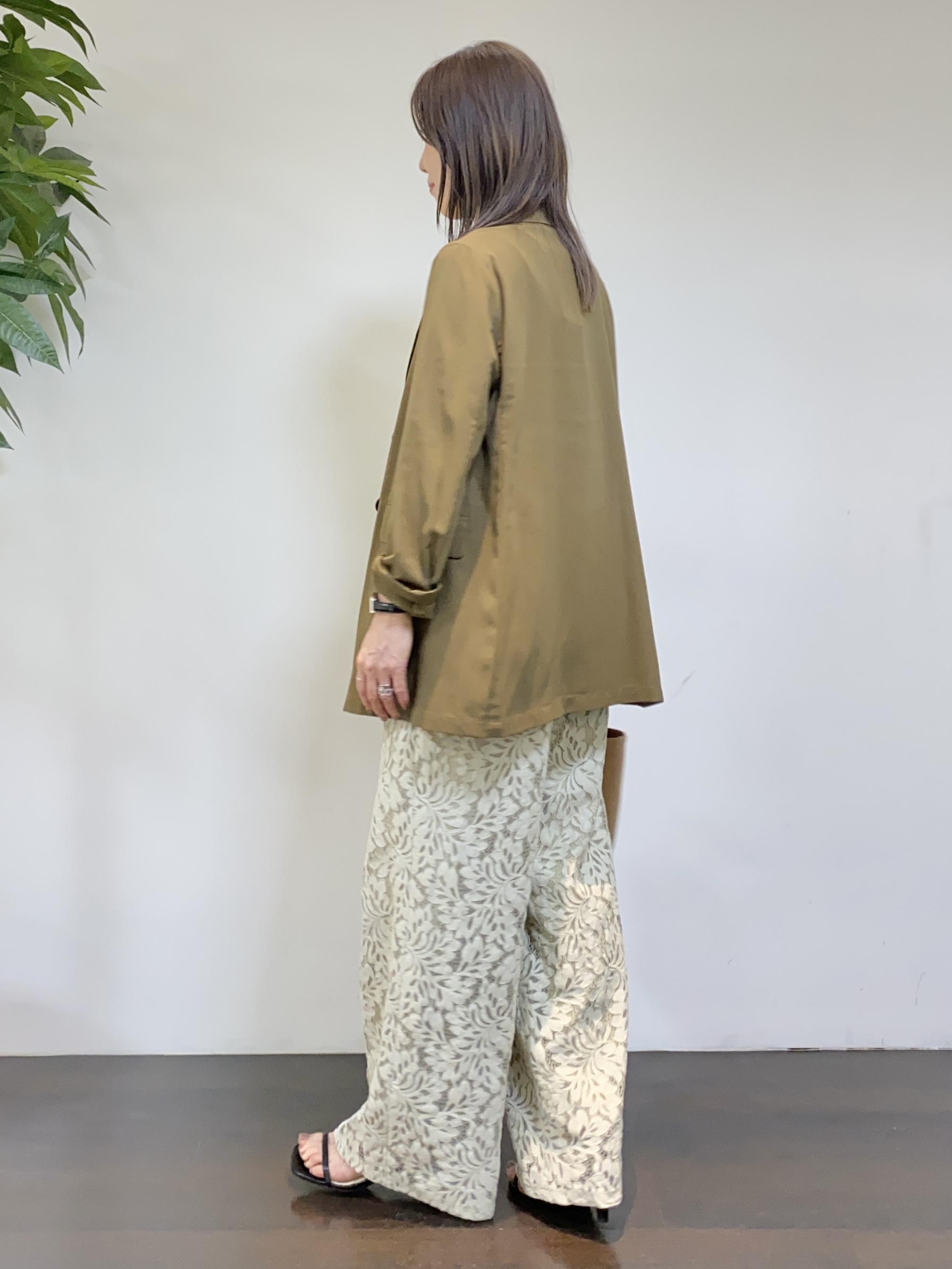 tomoさんの「UNTITLED｜◆【セットアップ可/接触冷感/通気性】ドライシアーダブルジャケット」を使ったコーディネート