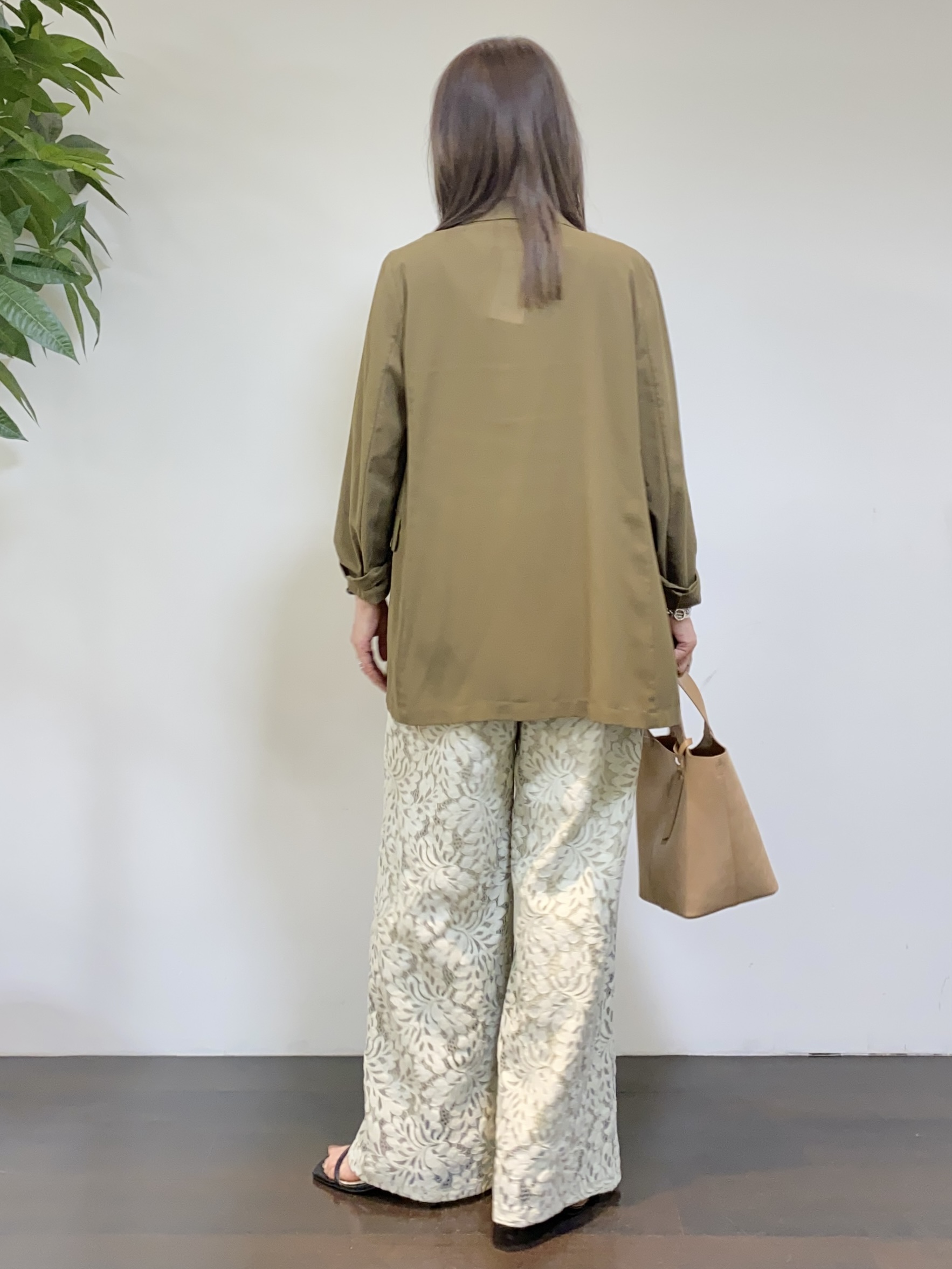 tomoさんの「UNTITLED｜◆【セットアップ可/接触冷感/通気性】ドライシアーダブルジャケット」を使ったコーディネート