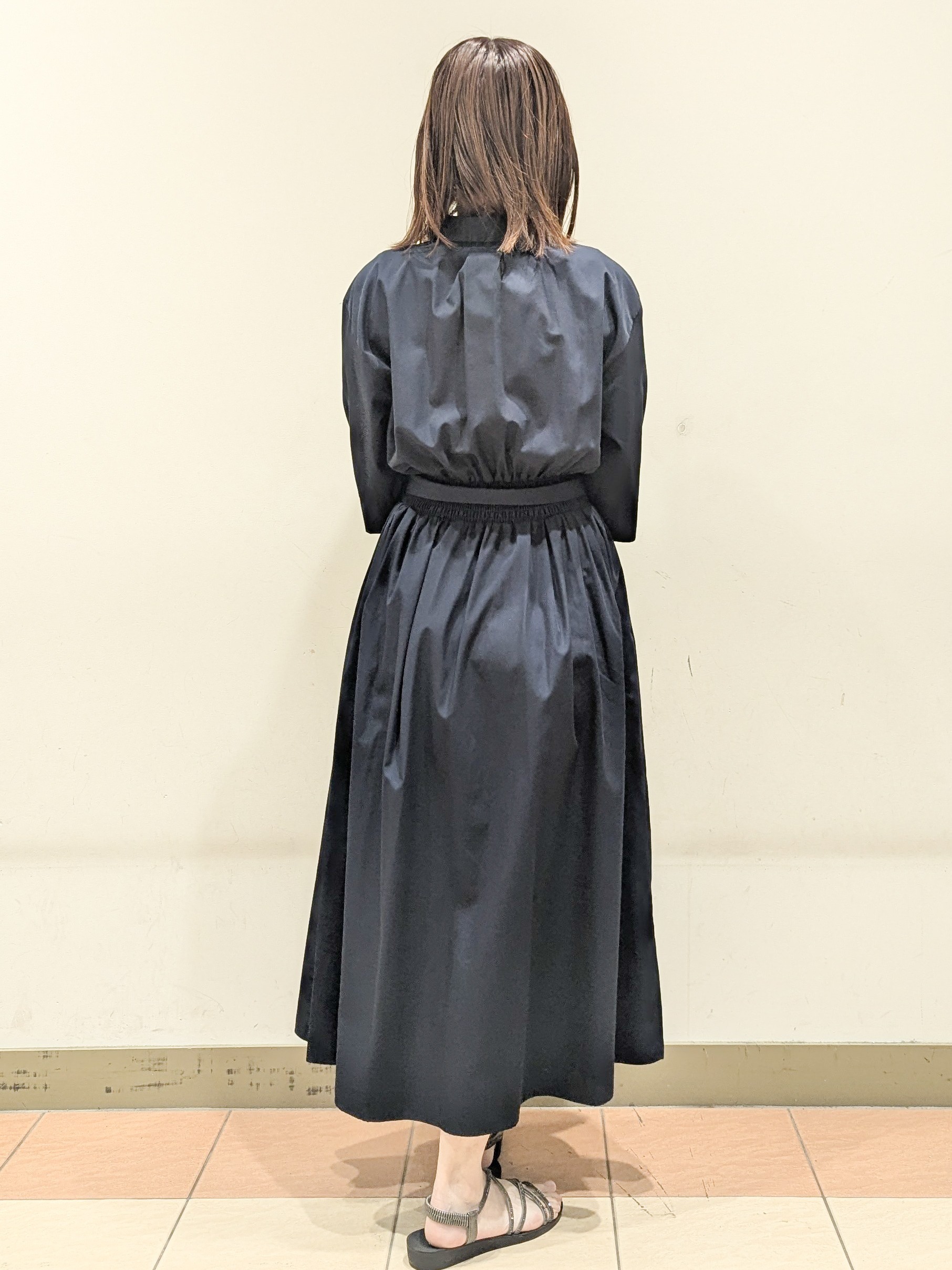 Miさんの「OPAQUE.CLIP｜リボンベルト付きシャツワンピース【洗濯機OK／防シワ加工】」を使ったコーディネート