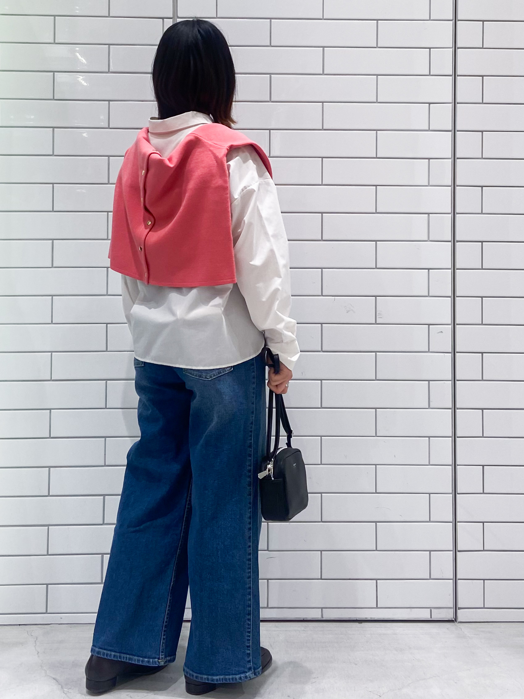 kimiさんの「OPAQUE.CLIP｜スナップボタンニットカーディガン【洗濯機OK／抗ピル】」を使ったコーディネート