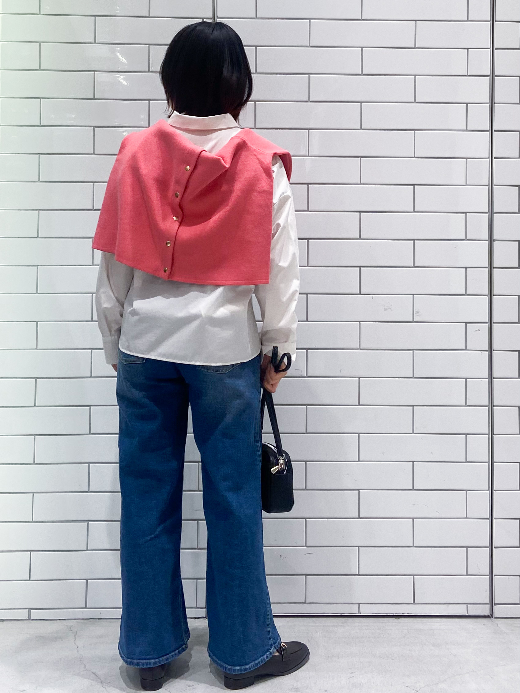 kimiさんの「OPAQUE.CLIP｜スナップボタンニットカーディガン【洗濯機OK／抗ピル】」を使ったコーディネート