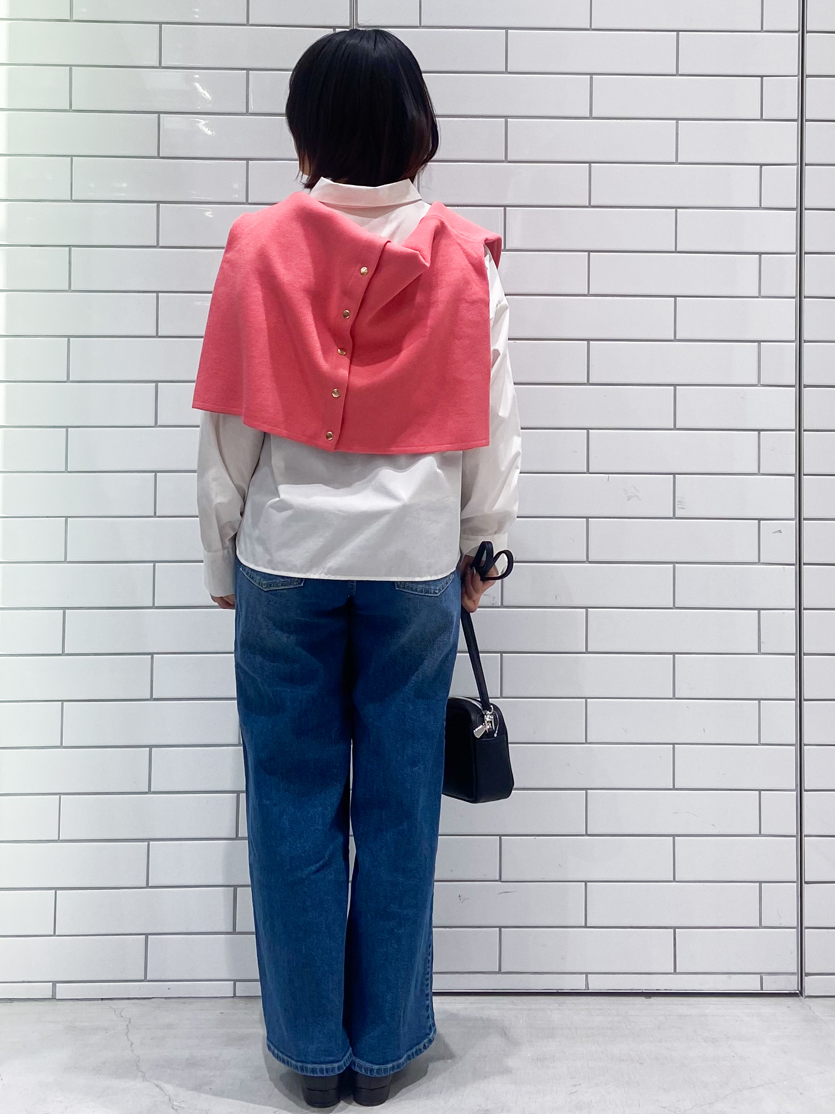 kimiさんの「OPAQUE.CLIP｜スナップボタンニットカーディガン【洗濯機OK／抗ピル】」を使ったコーディネート