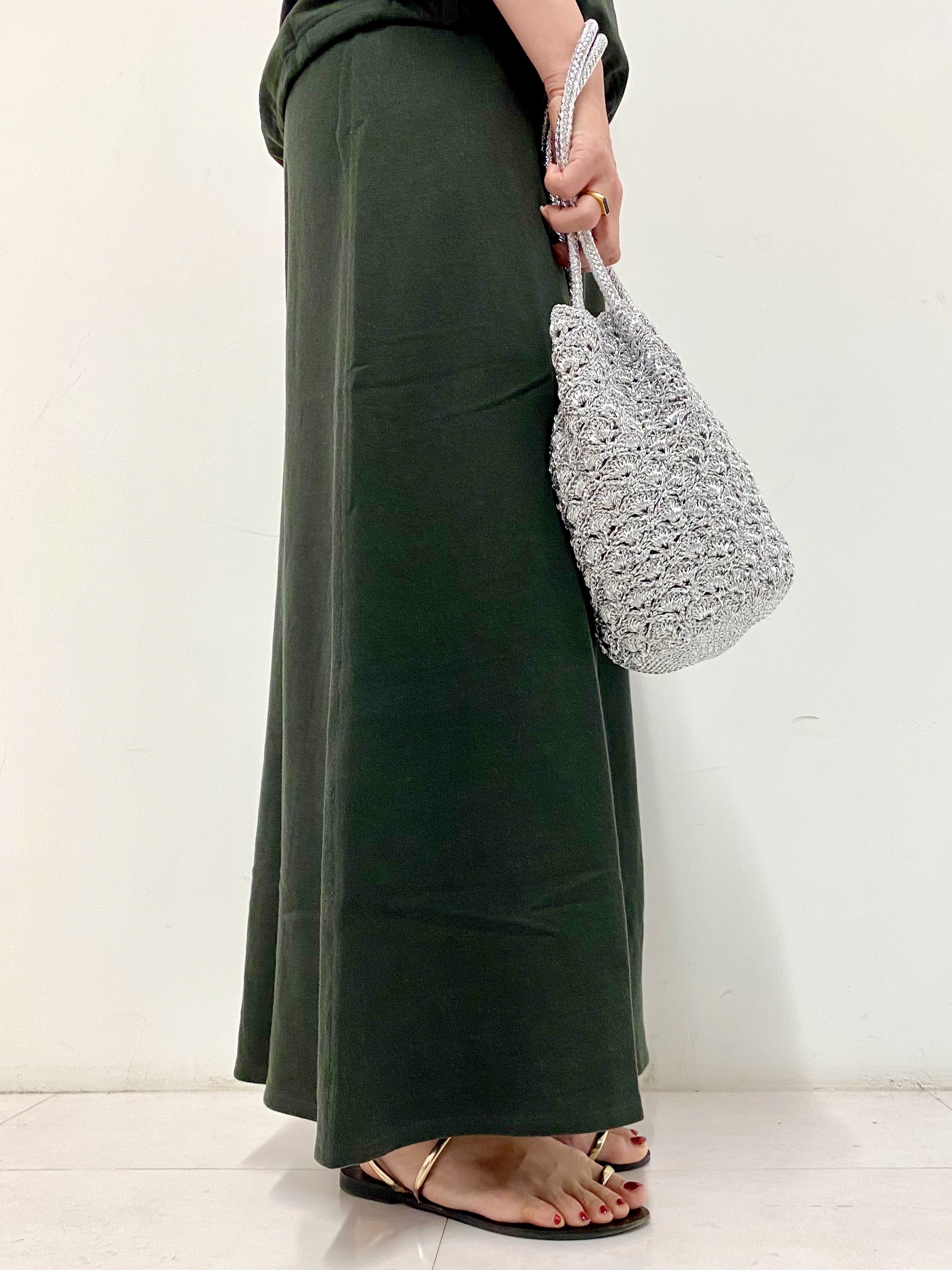 Sawaguchiさんの「DRESSTERIOR｜【ウォッシャブル/セットアップ可】ウォッシャブルリネンウラケスカート」を使ったコーディネート