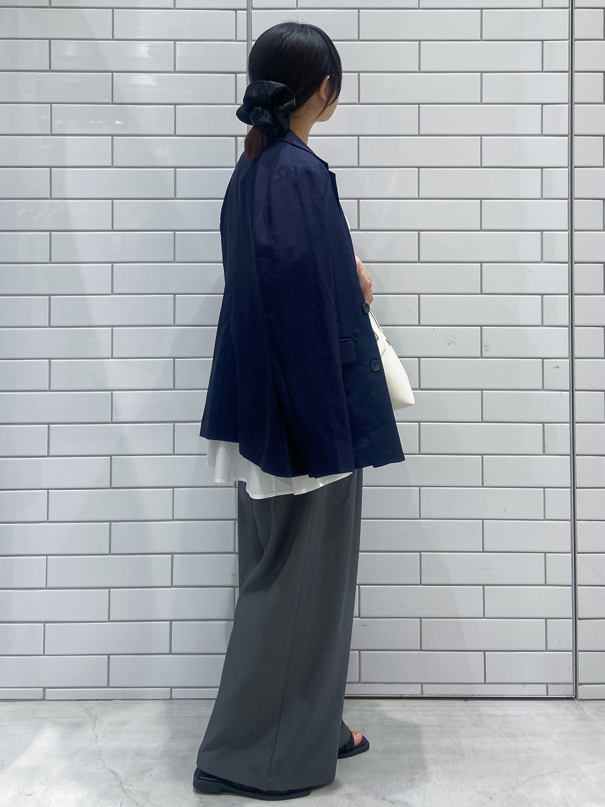 kimiさんの「OPAQUE.CLIP｜【UV／接触冷感】ダブルブレストジャケット《防シワ加工／洗える》」を使ったコーディネート