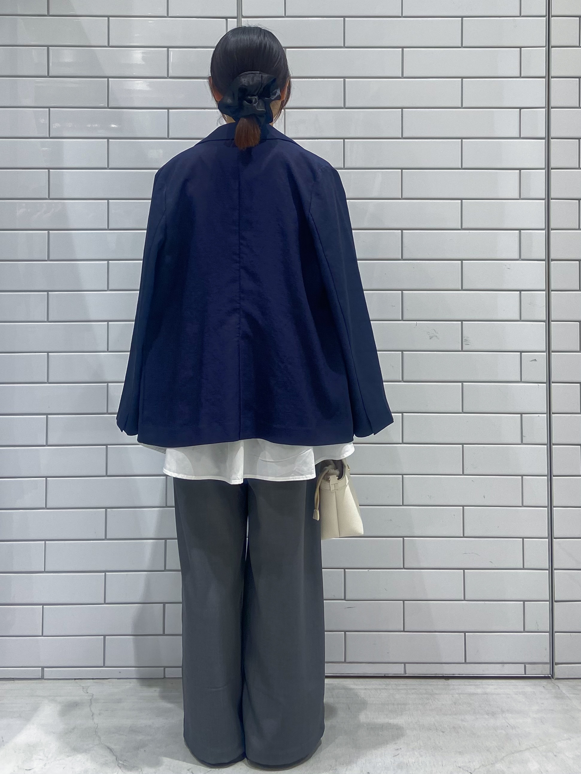 kimiさんの「OPAQUE.CLIP｜【UV／接触冷感】ダブルブレストジャケット《防シワ加工／洗える》」を使ったコーディネート