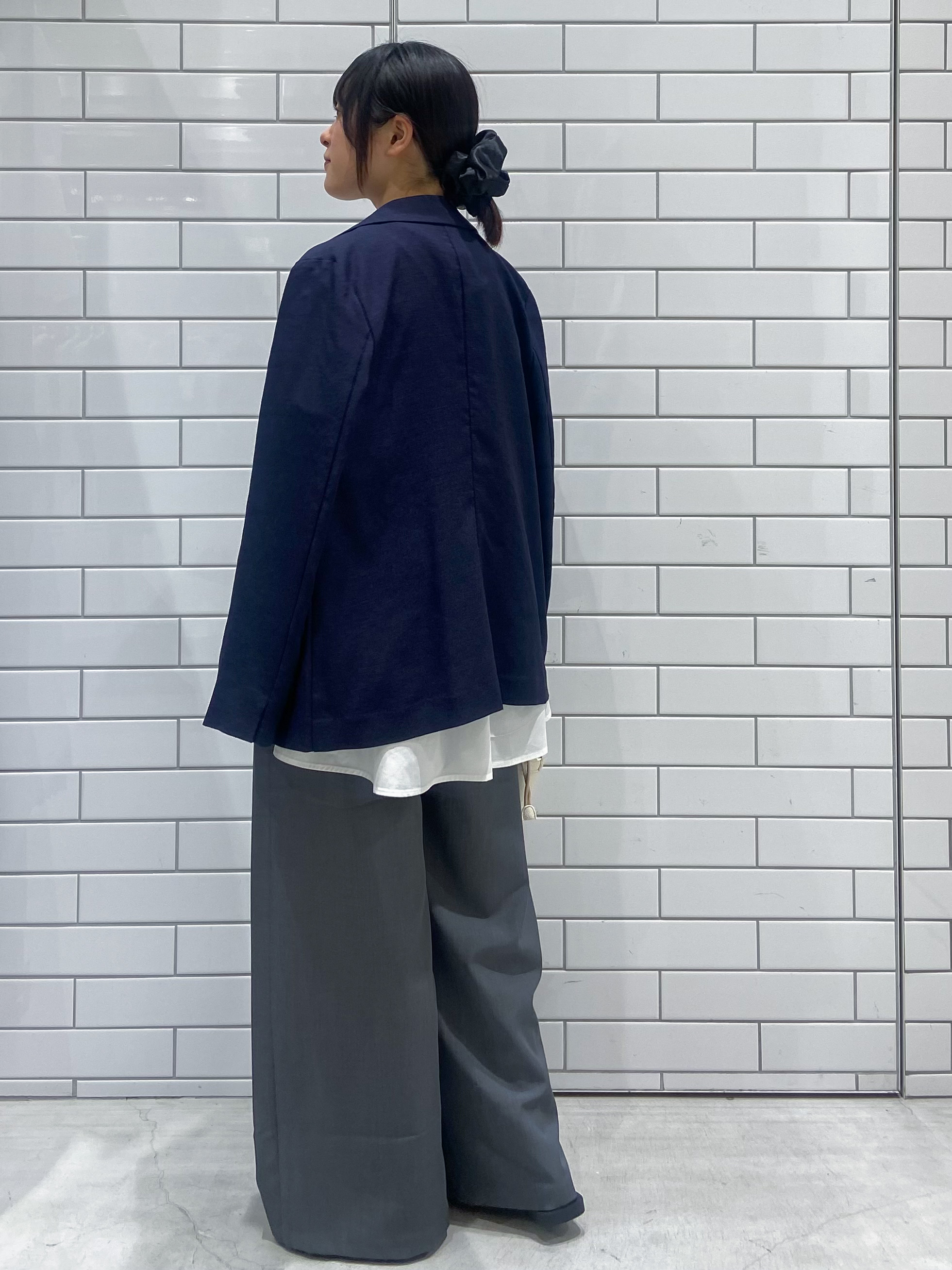 kimiさんの「OPAQUE.CLIP｜【UV／接触冷感】ダブルブレストジャケット《防シワ加工／洗える》」を使ったコーディネート