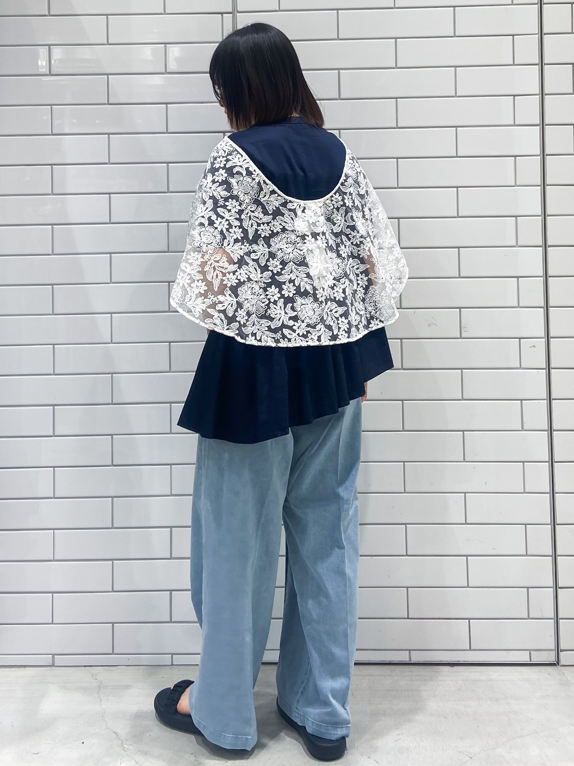 kimiさんの「OPAQUE.CLIP｜ピンタックアシメペプラムブラウス【洗濯機ＯＫ】」を使ったコーディネート