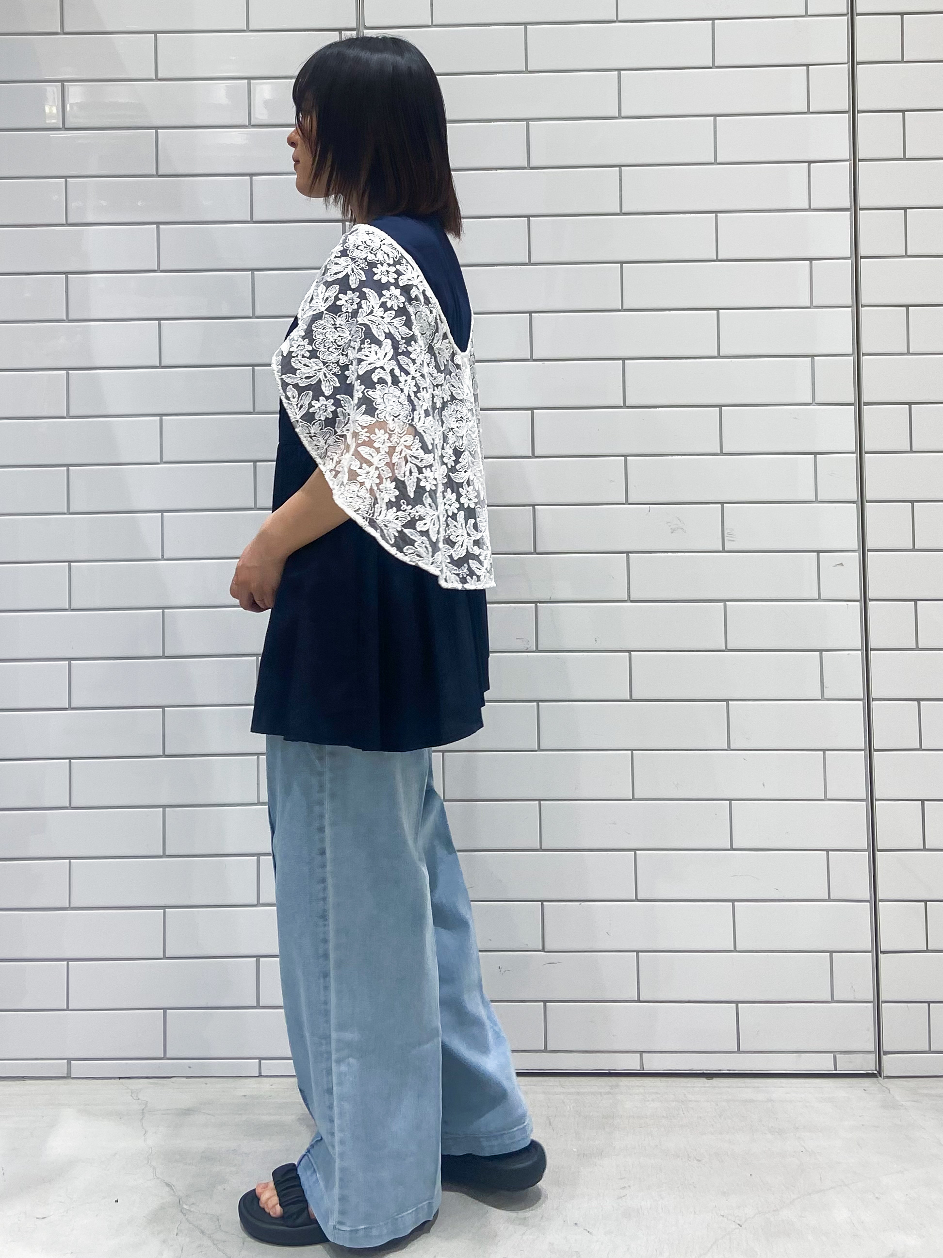 kimiさんの「OPAQUE.CLIP｜ピンタックアシメペプラムブラウス【洗濯機ＯＫ】」を使ったコーディネート
