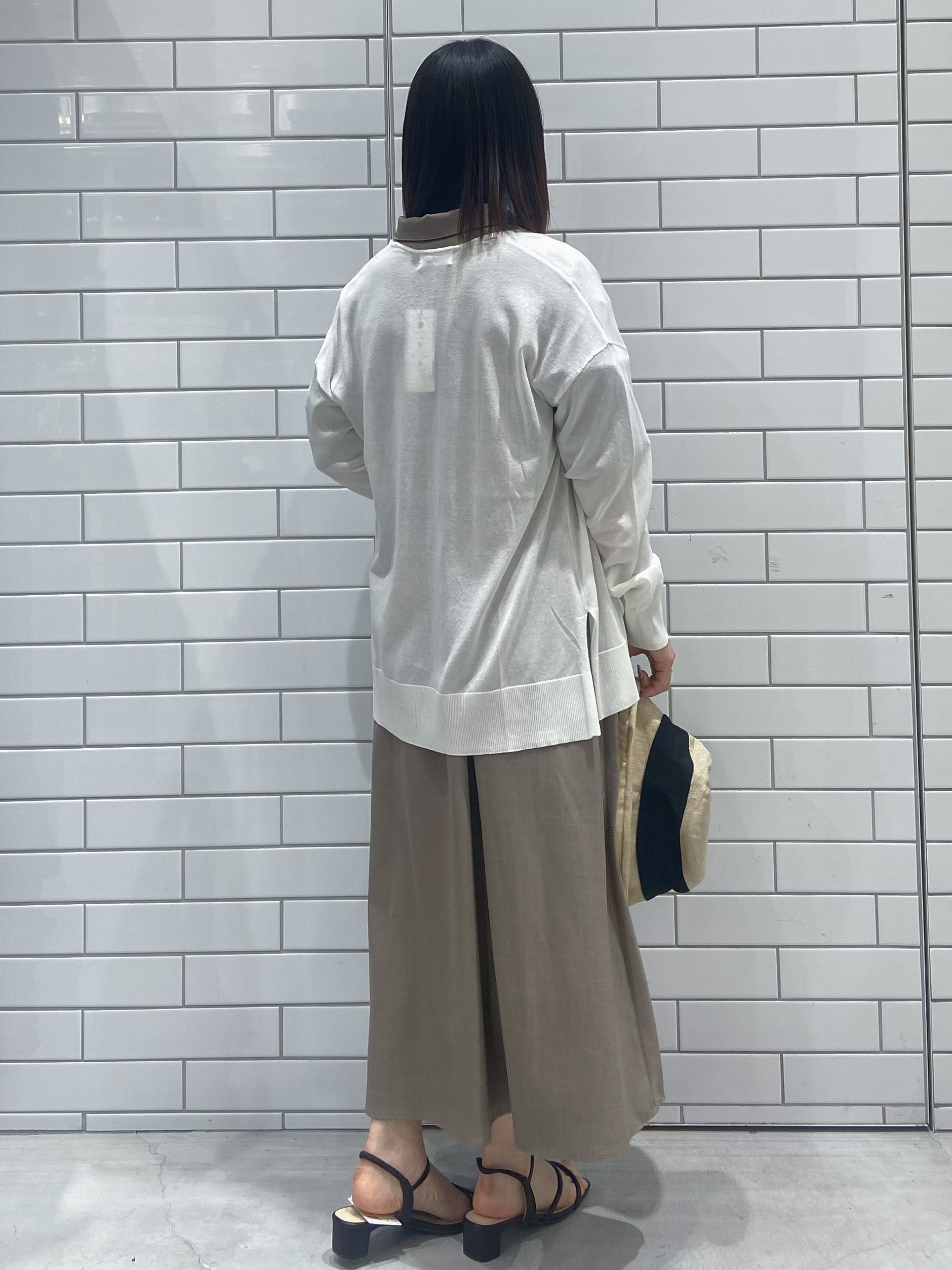 kimiさんの「OPAQUE.CLIP｜【接触冷感】ニットカーディガン《洗濯機OK／抗ピリング》」を使ったコーディネート