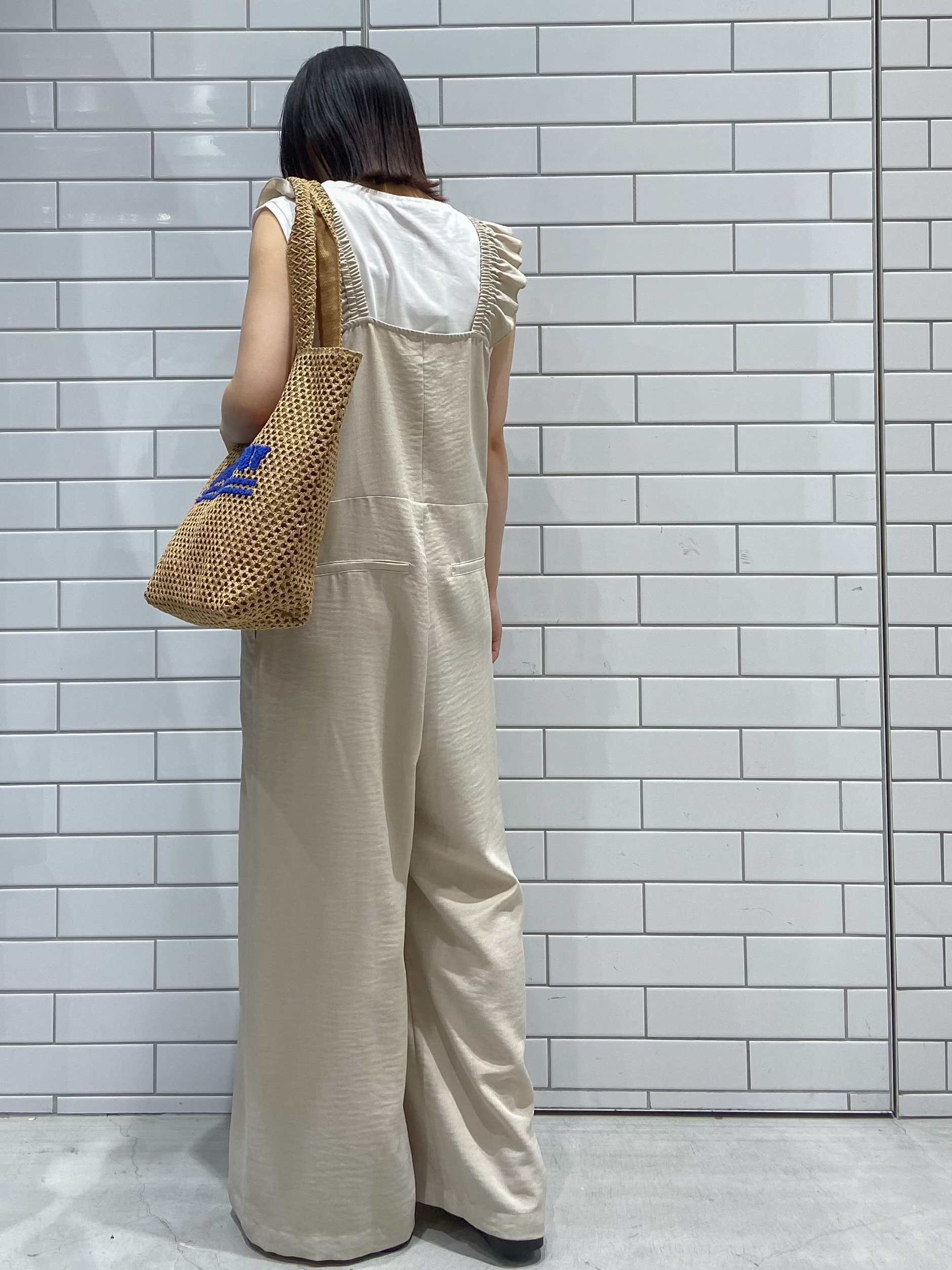 kimiさんの「OPAQUE.CLIP｜マルチボーダーアソート ノースリーブTシャツ【洗濯機OK】」を使ったコーディネート