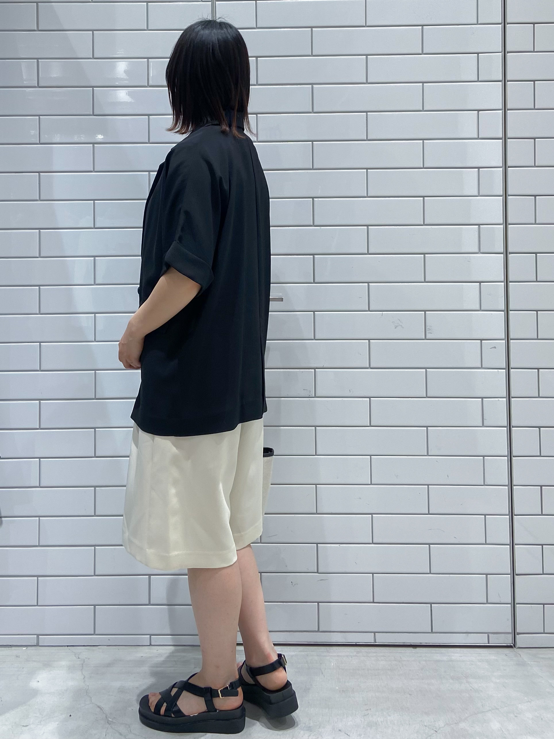 kimiさんの「OPAQUE.CLIP｜【接触冷感／吸水速乾／防シワ】リネンライクテーラードジャケット《洗濯機OK》」を使ったコーディネート