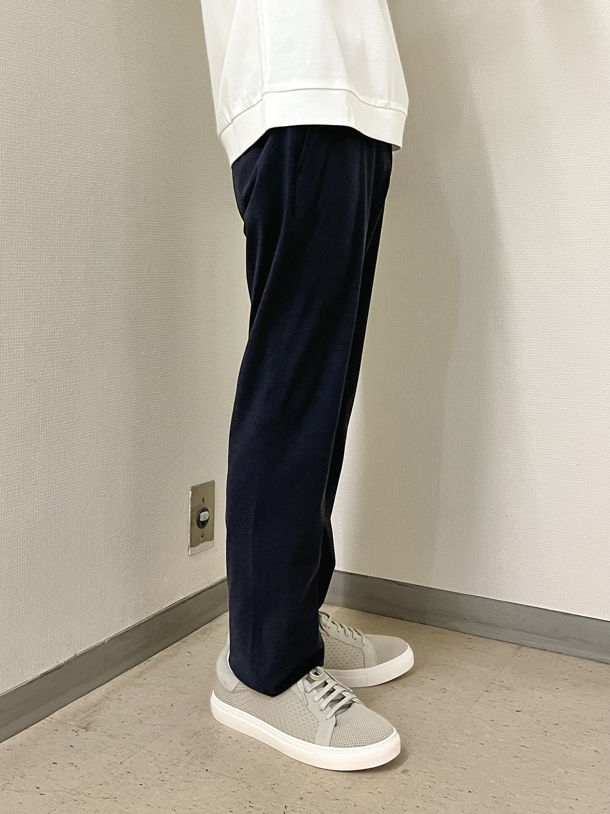 URAさんの「TAKEO KIKUCHI｜【通気性】トリコットサッカー 7分袖シャツ」を使ったコーディネート