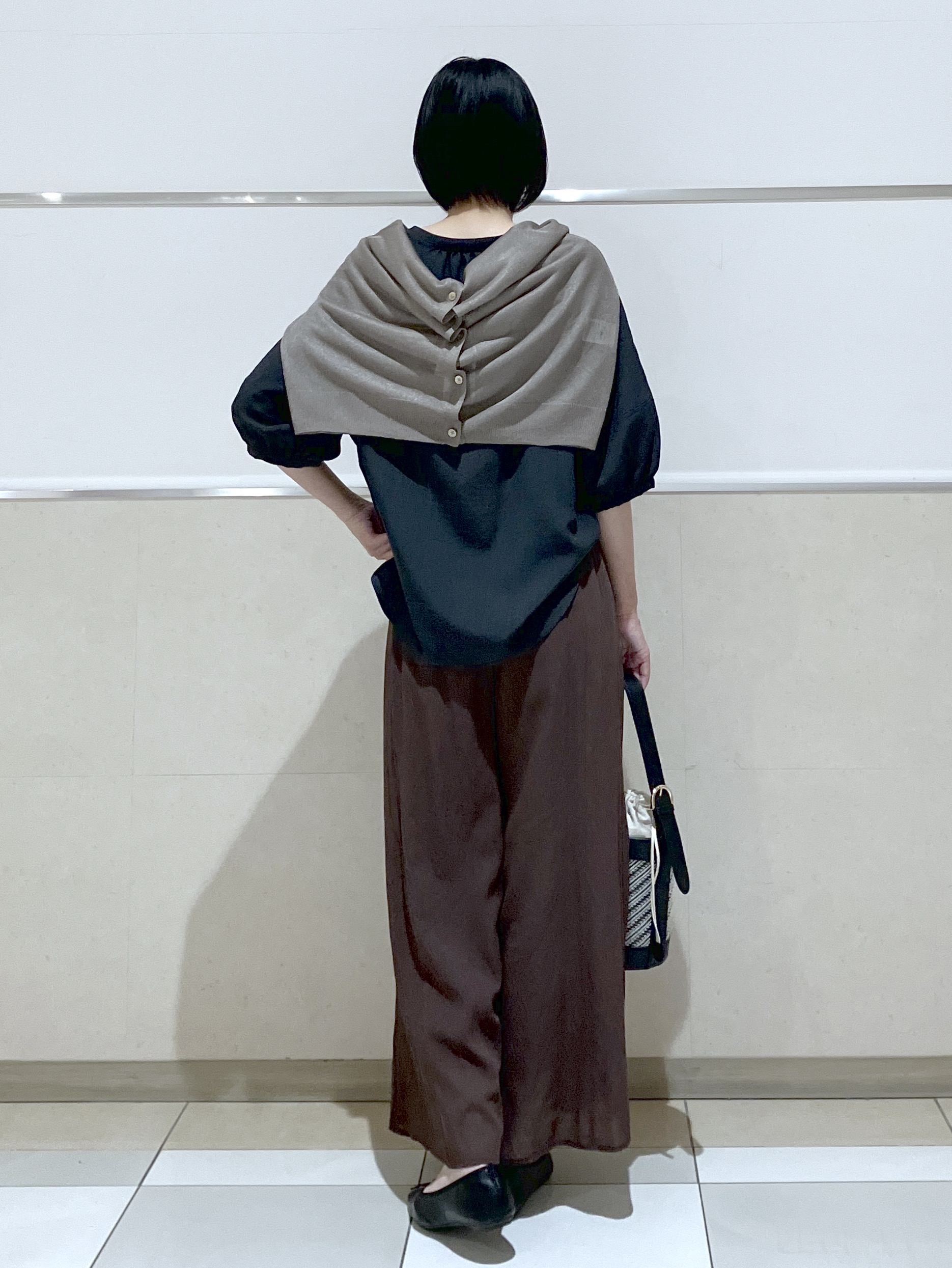 eriko さんの「Dessin｜【洗える】スキッパーライトブラウス」を使ったコーディネート