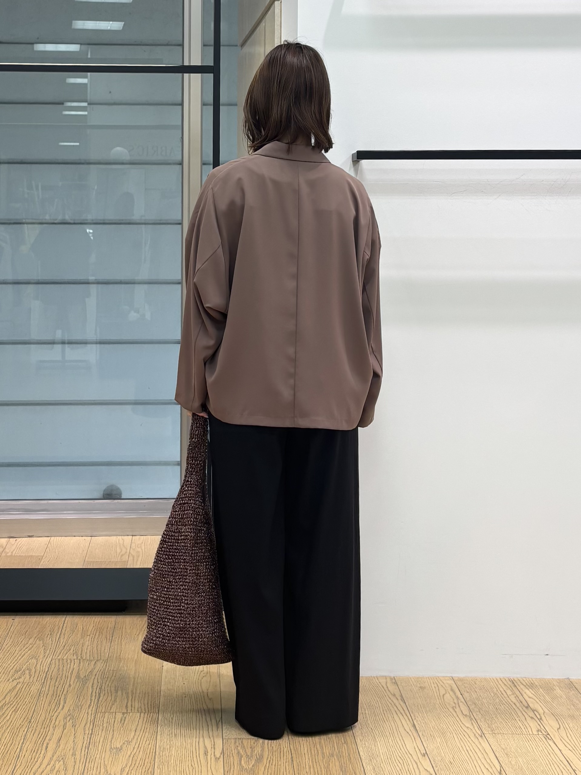 asamiさんの「INDIVI｜【洗える／SETUP可能】スキッパーブラウス」を使ったコーディネート