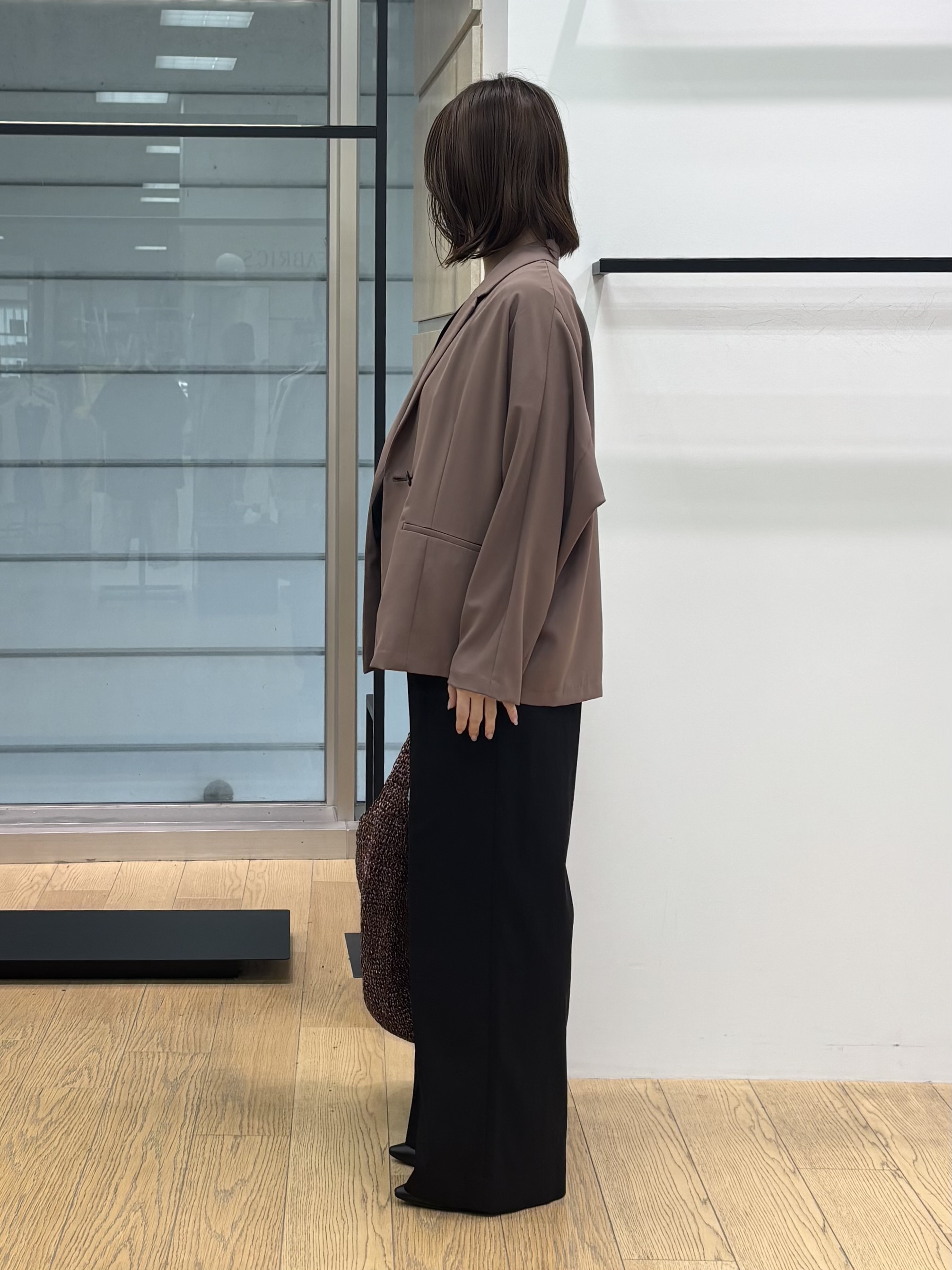 asamiさんの「INDIVI｜【洗える／SETUP可能】スキッパーブラウス」を使ったコーディネート