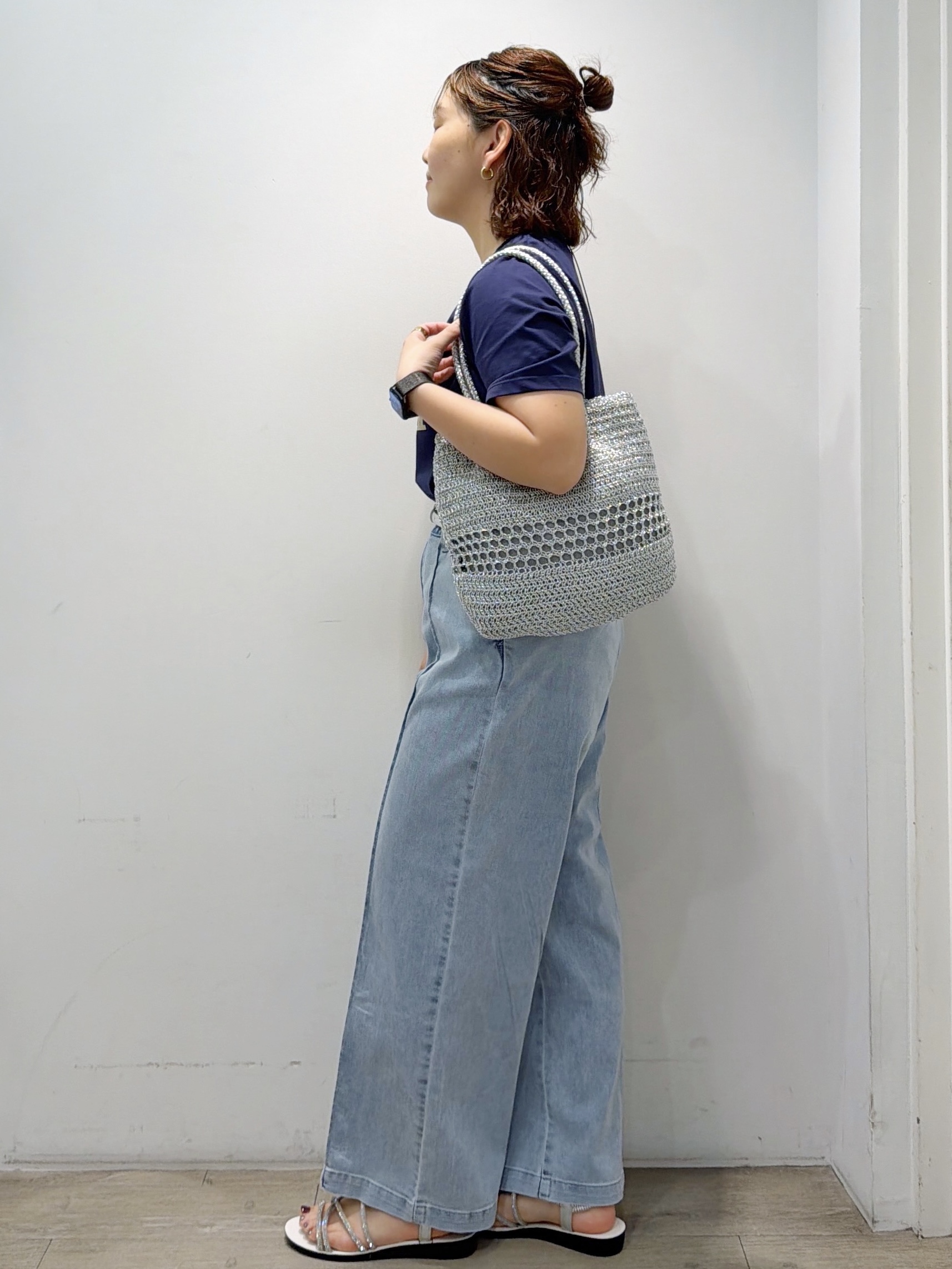 sumicaさんの「OPAQUE.CLIP｜アソートロゴTシャツ【洗濯機OK】」を使ったコーディネート