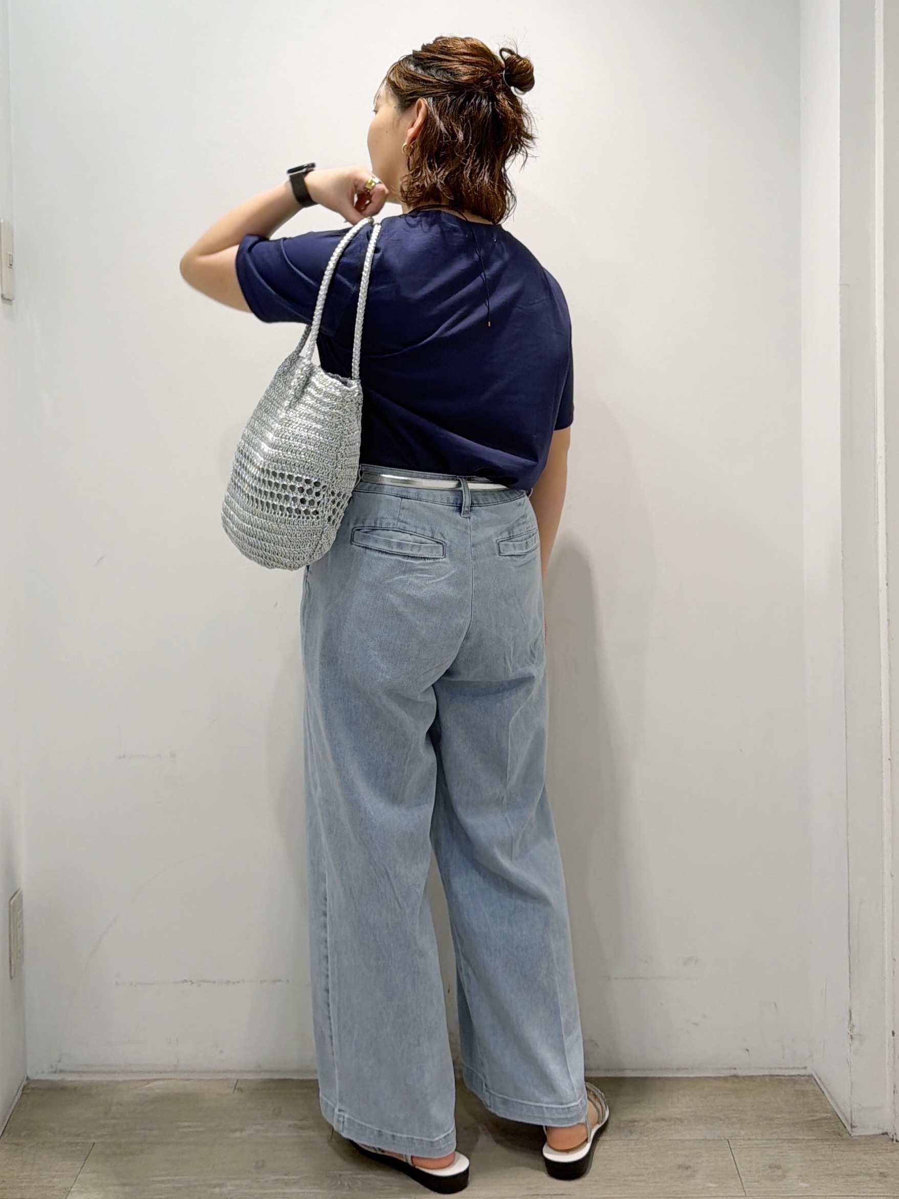 sumicaさんの「OPAQUE.CLIP｜アソートロゴTシャツ【洗濯機OK】」を使ったコーディネート