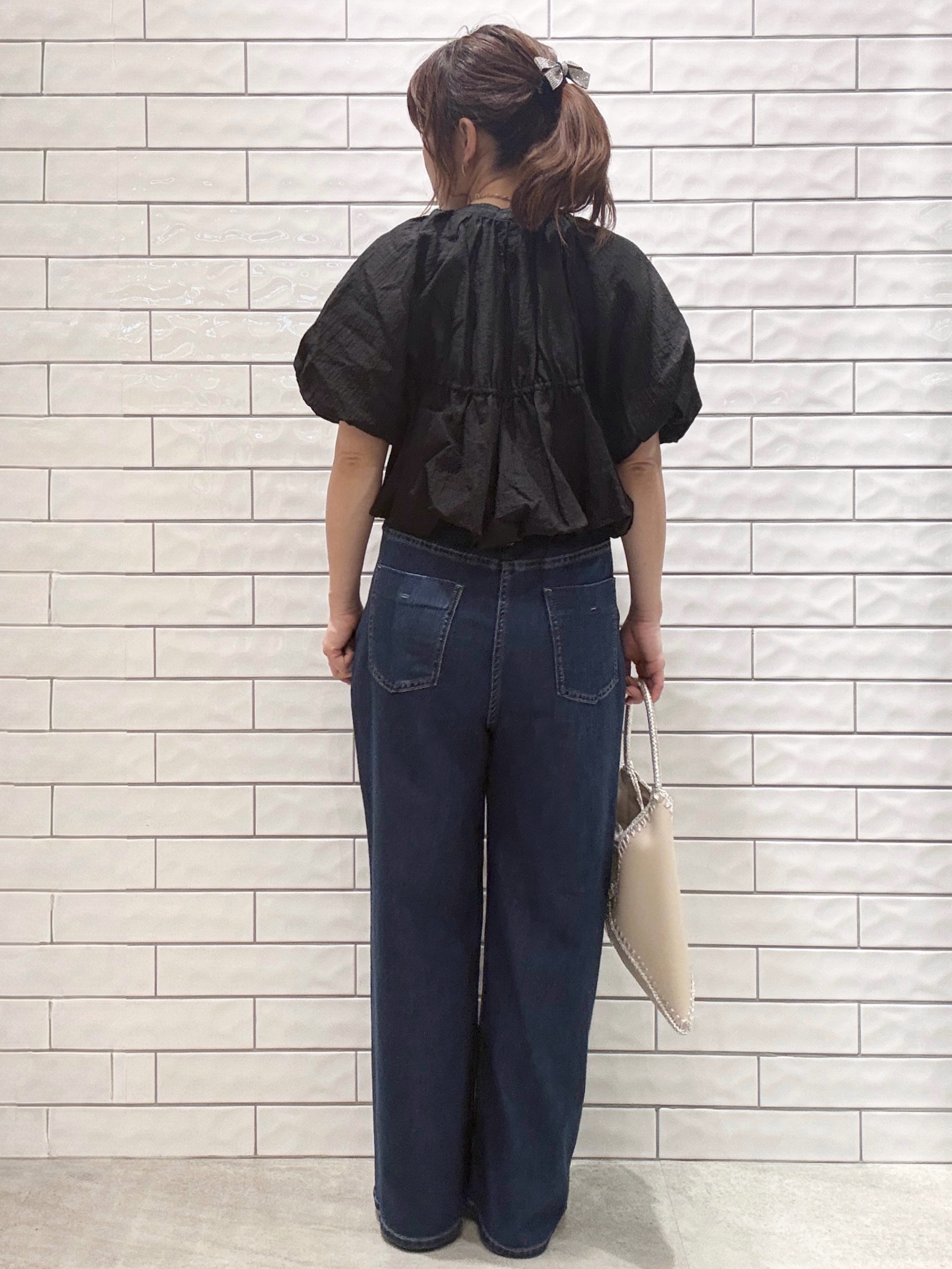 maichiさんの「OPAQUE.CLIP｜バルーンデザインブラウス【洗濯機OK】」を使ったコーディネート