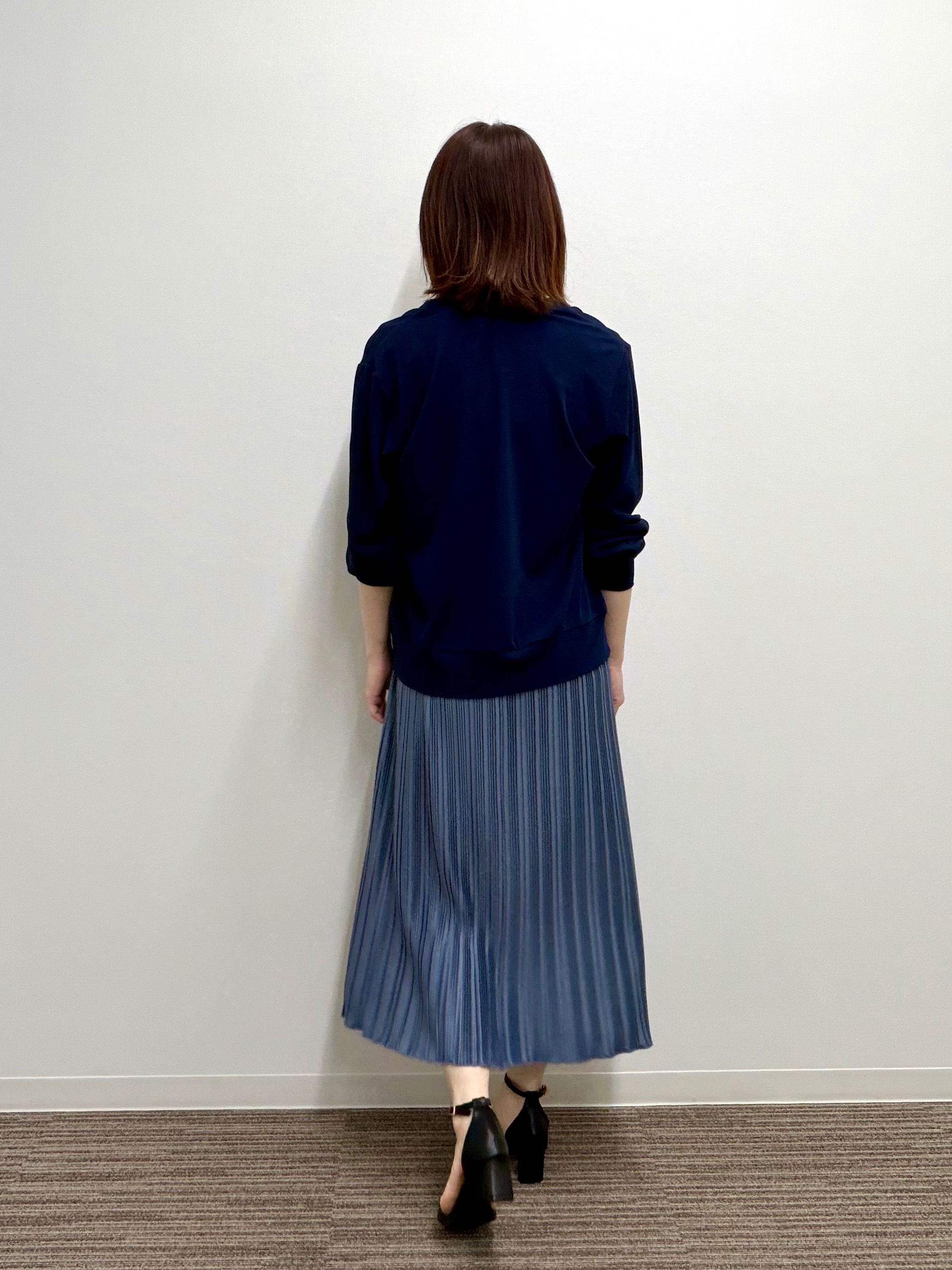 saoriさんの「【aruco&times;ITS&rsquo;DEMO】プリーツワンピース」を使ったコーディネート