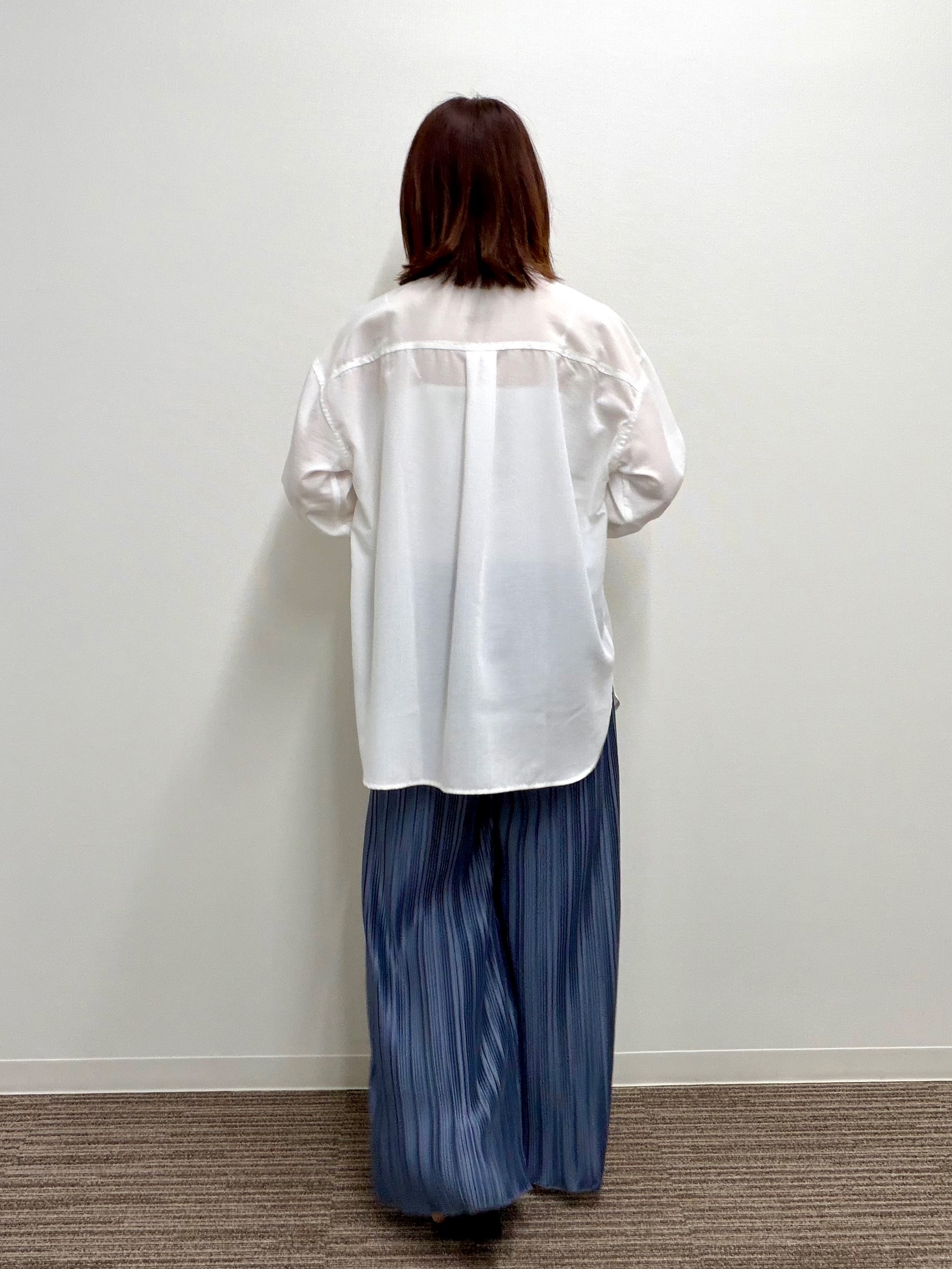 saoriさんの「【aruco&times;ITS&rsquo;DEMO】刺繍シャツ」を使ったコーディネート