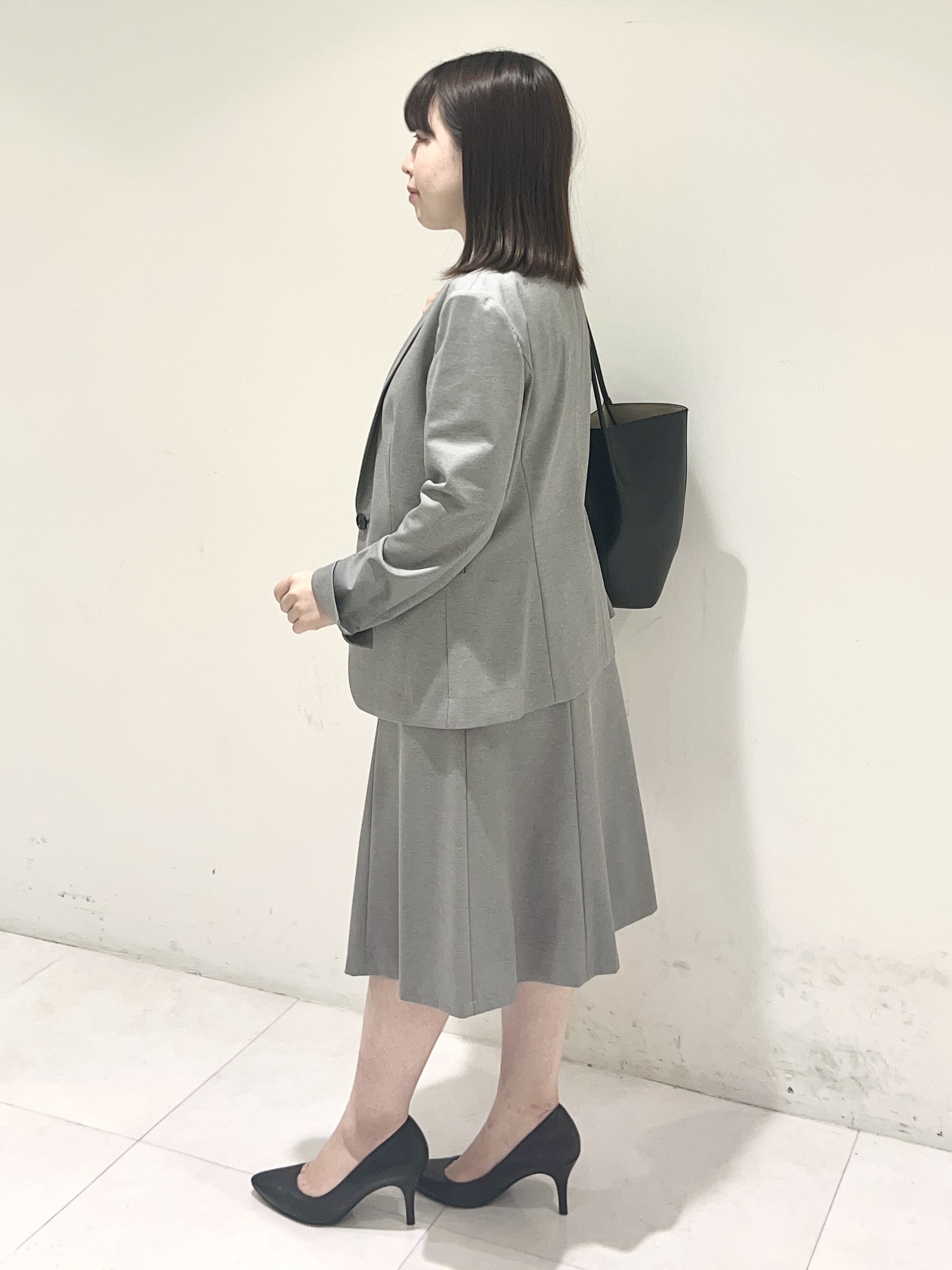 Mitsukiさんの「UNTITLED｜【UV/接触冷感/スーツ】ジャージテーラードジャケット」を使ったコーディネート