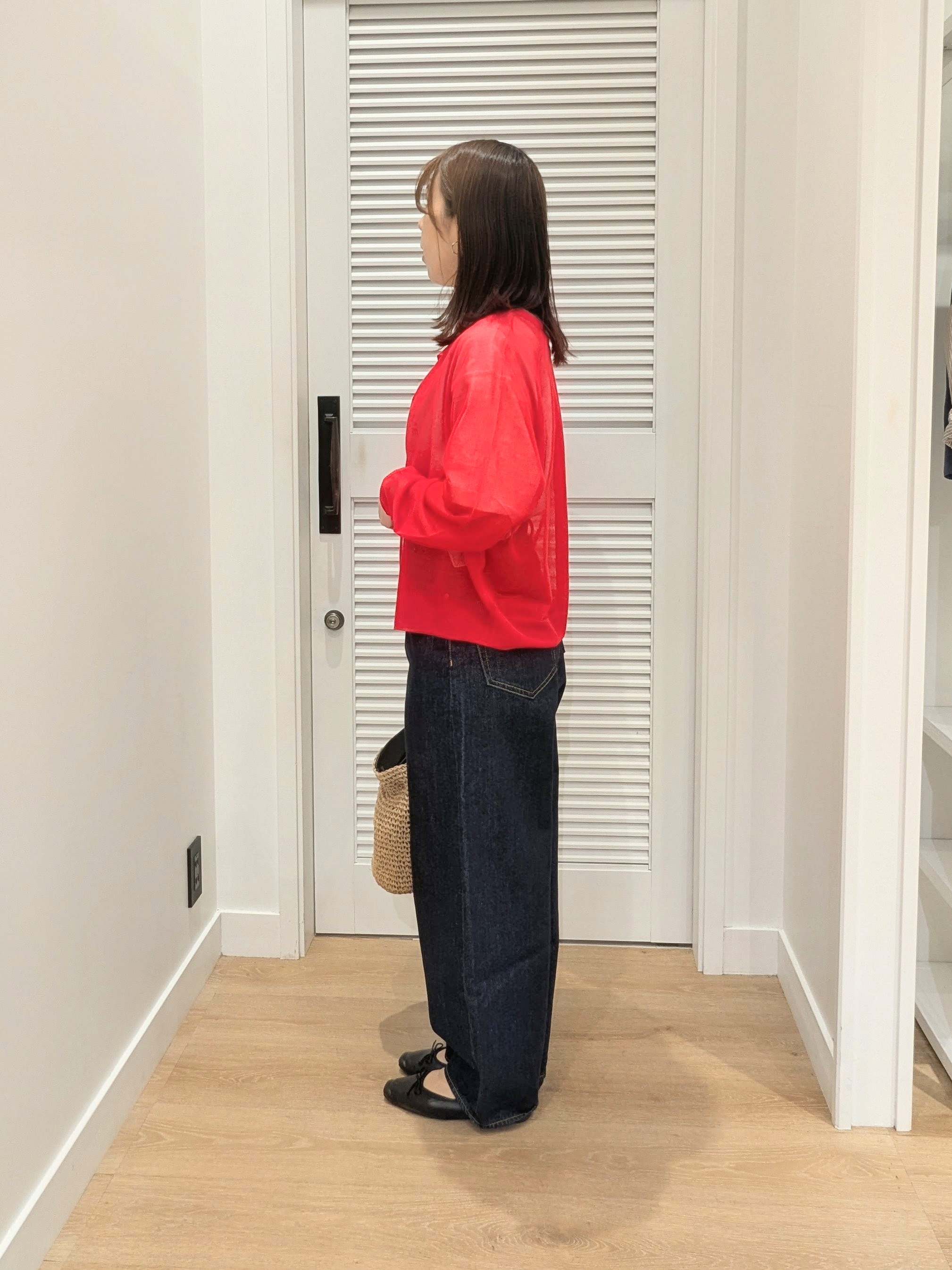 enさんの「Dessin｜【洗える】オーガニックコットンロゴTシャツ」を使ったコーディネート