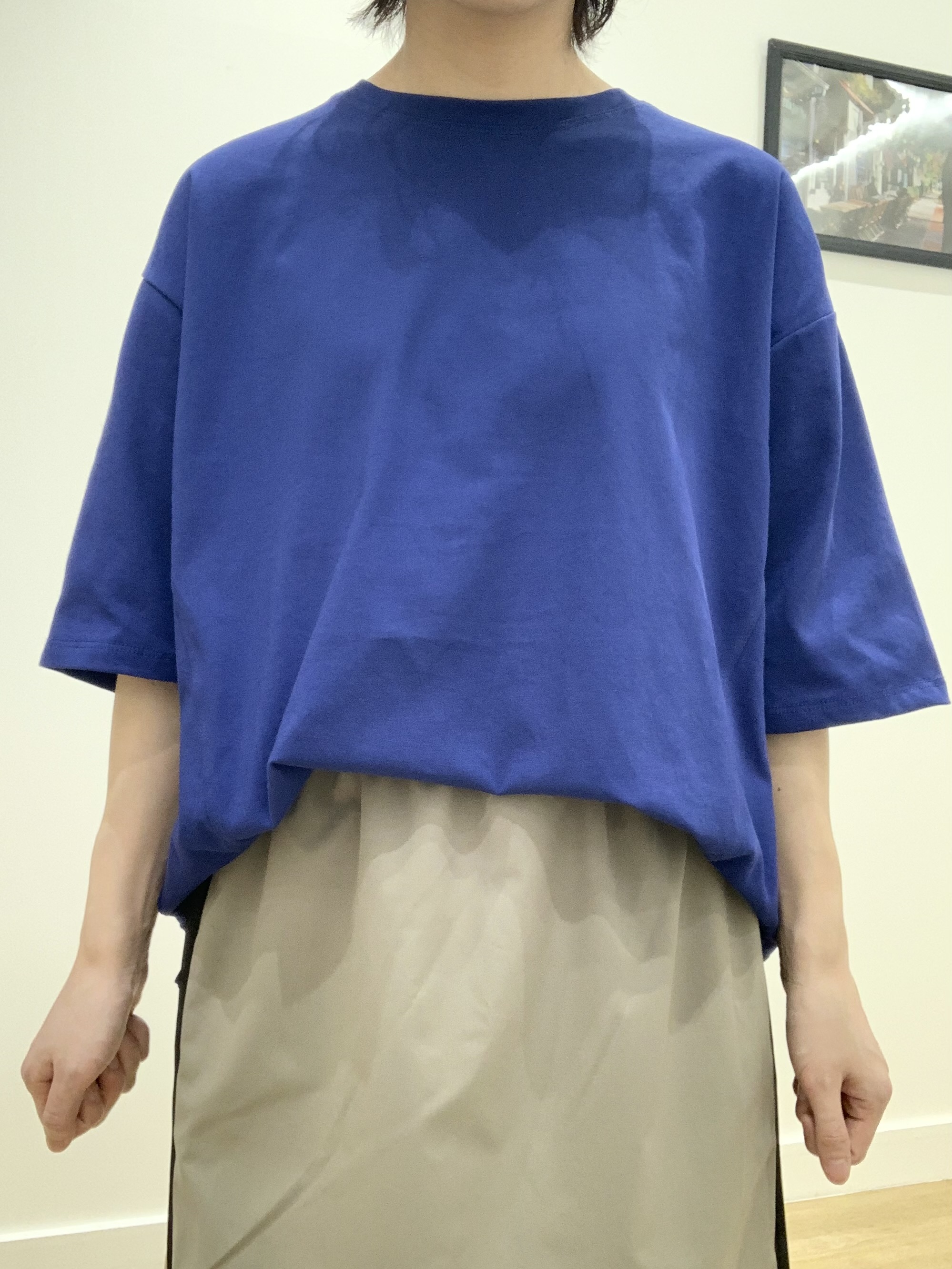 IMARIさんの「Dessin｜【UVカット/接触冷感】プレーティングTシャツ」を使ったコーディネート