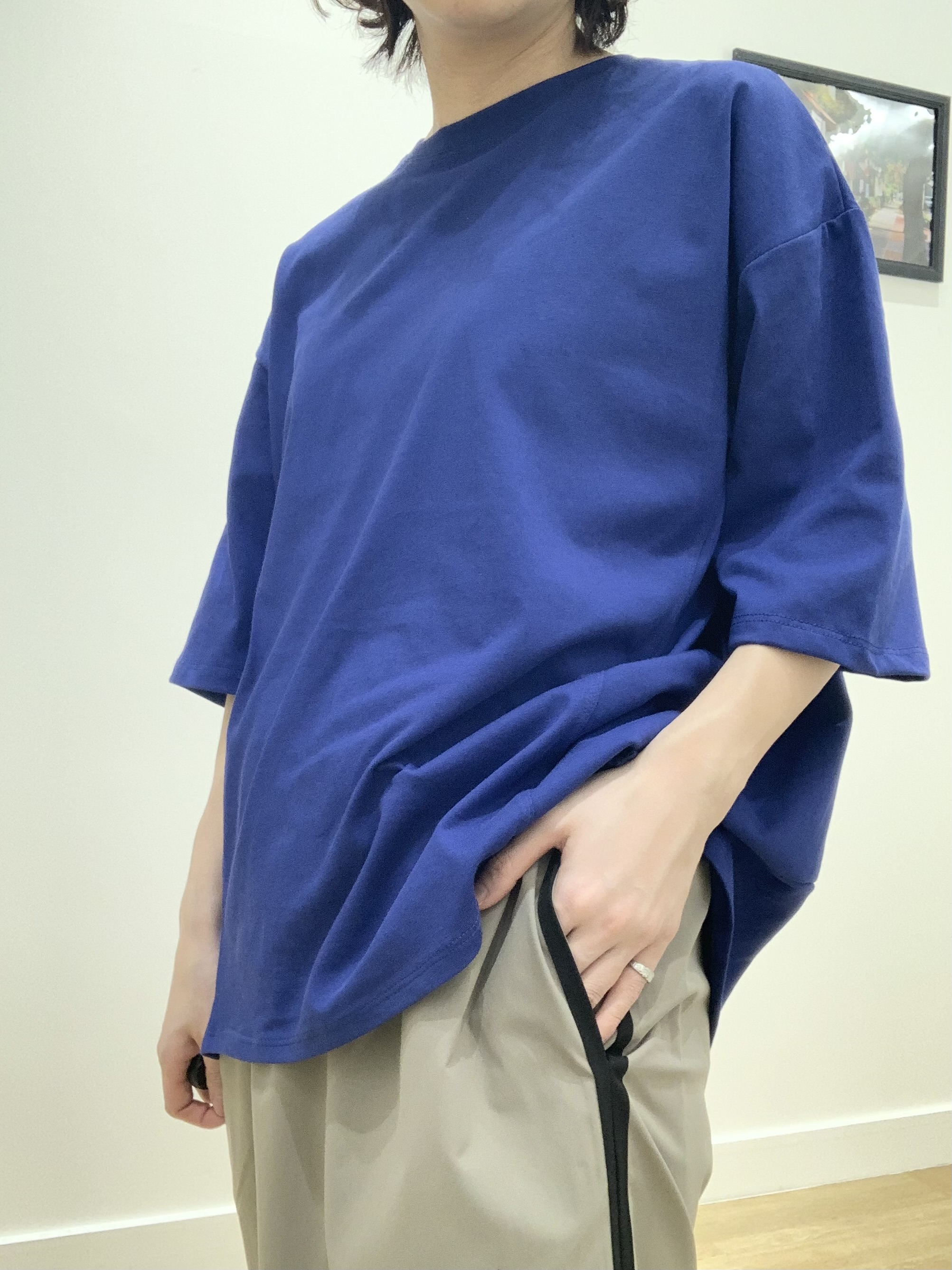 IMARIさんの「Dessin｜【UVカット/接触冷感】プレーティングTシャツ」を使ったコーディネート