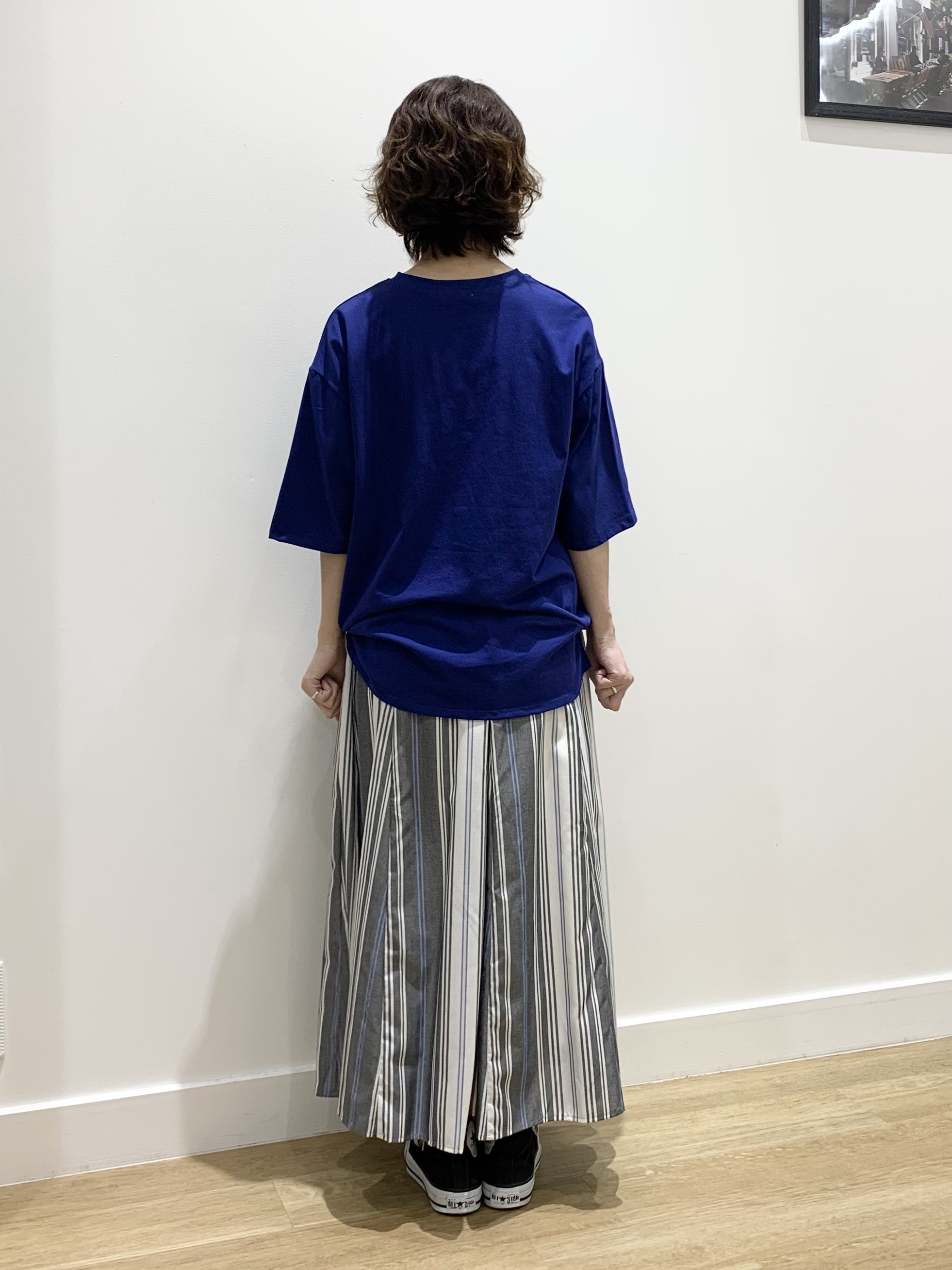IMARIさんの「Dessin｜【UVカット/接触冷感】プレーティングTシャツ」を使ったコーディネート