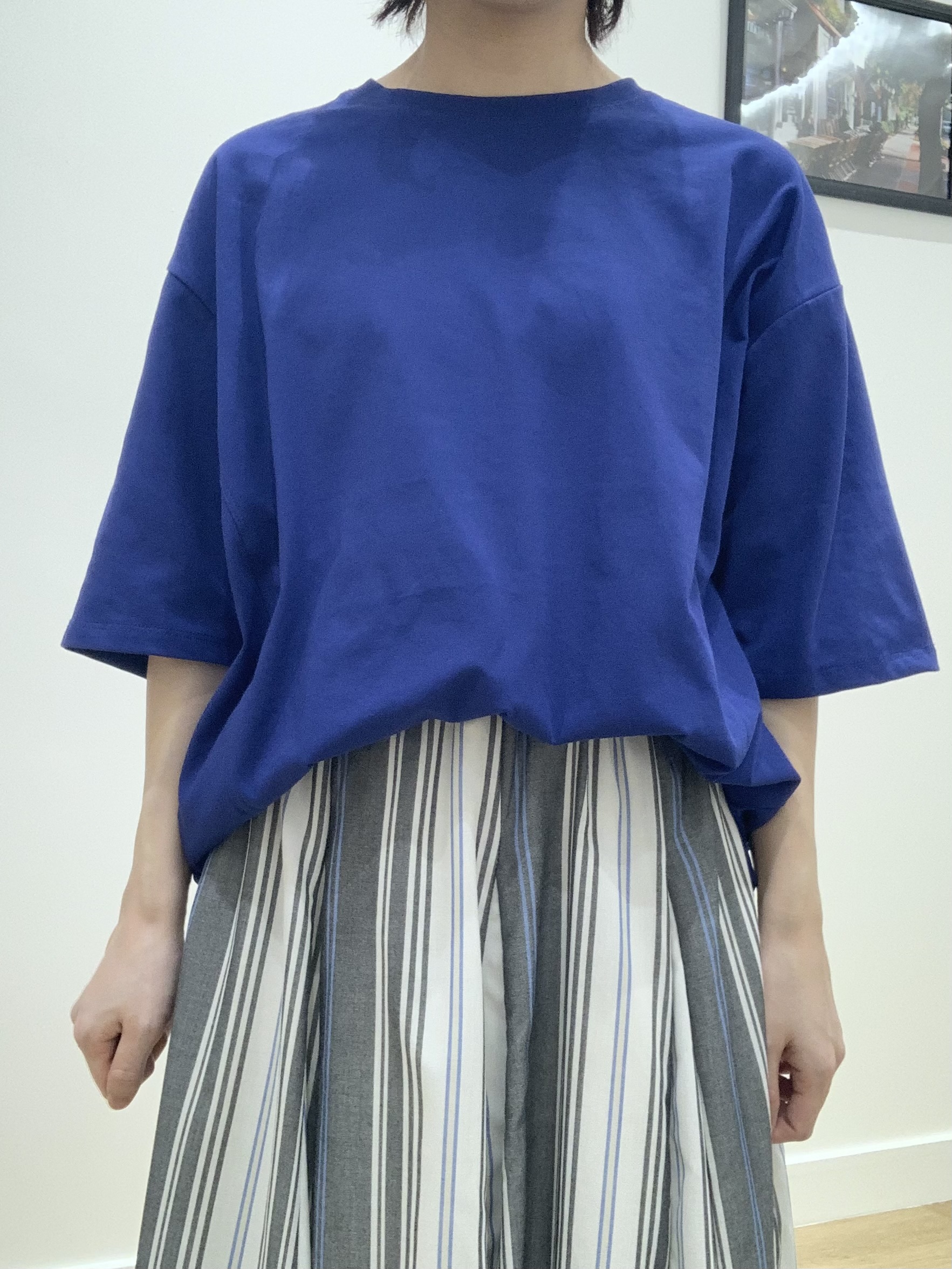 IMARIさんの「Dessin｜【UVカット/接触冷感】プレーティングTシャツ」を使ったコーディネート
