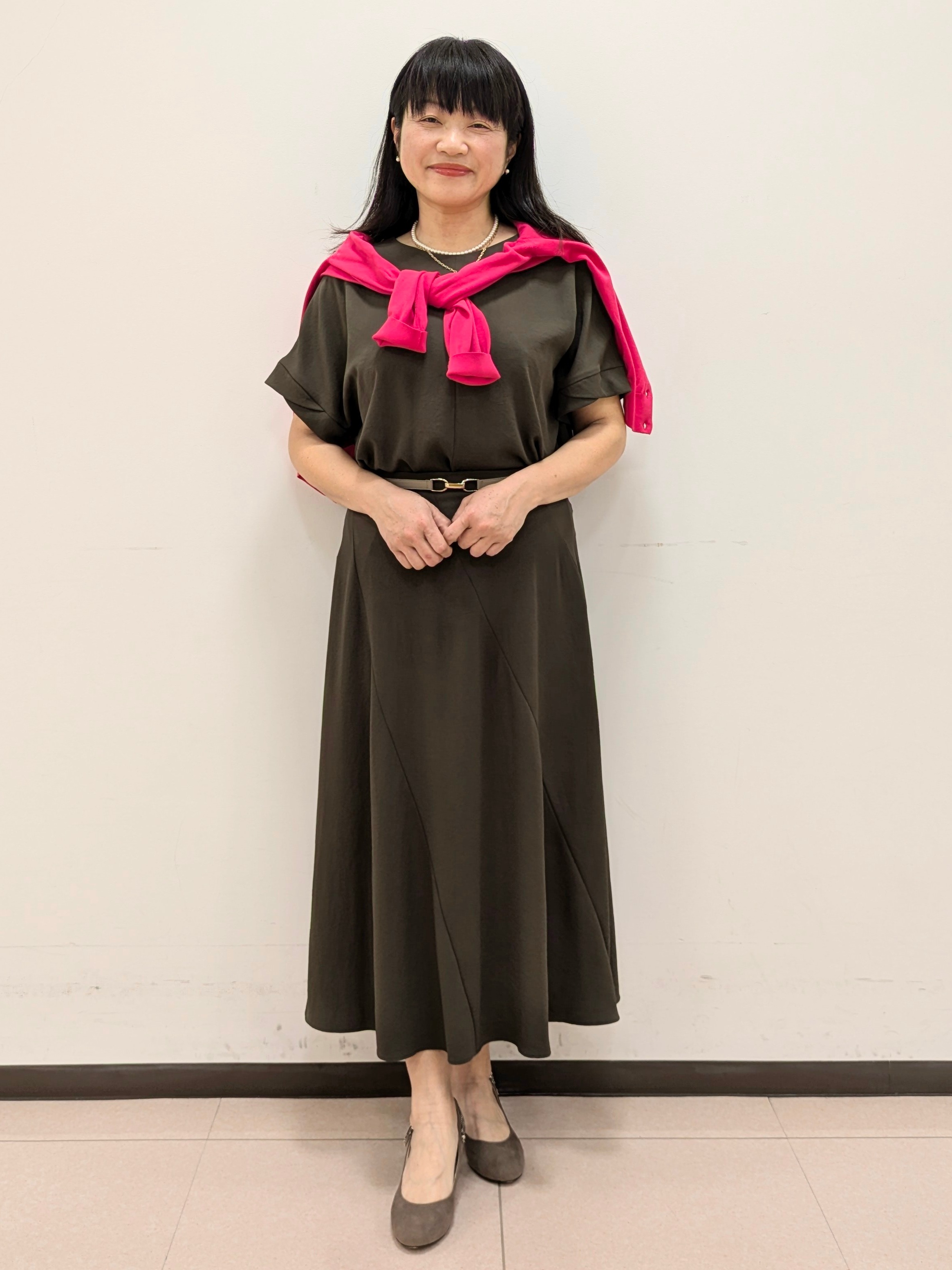ともさんの「UNTITLED｜【セットアップ可/UVカット/前後2WAY】リラクシーフレンチスリーブブラウス」を使ったコーディネート