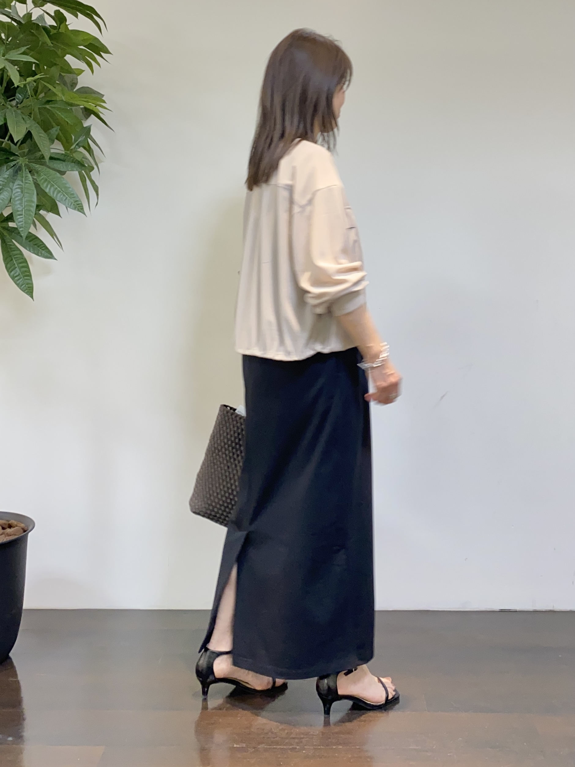 tomoさんの「UNTITLED｜◆【洗える】シアーブルゾン」を使ったコーディネート