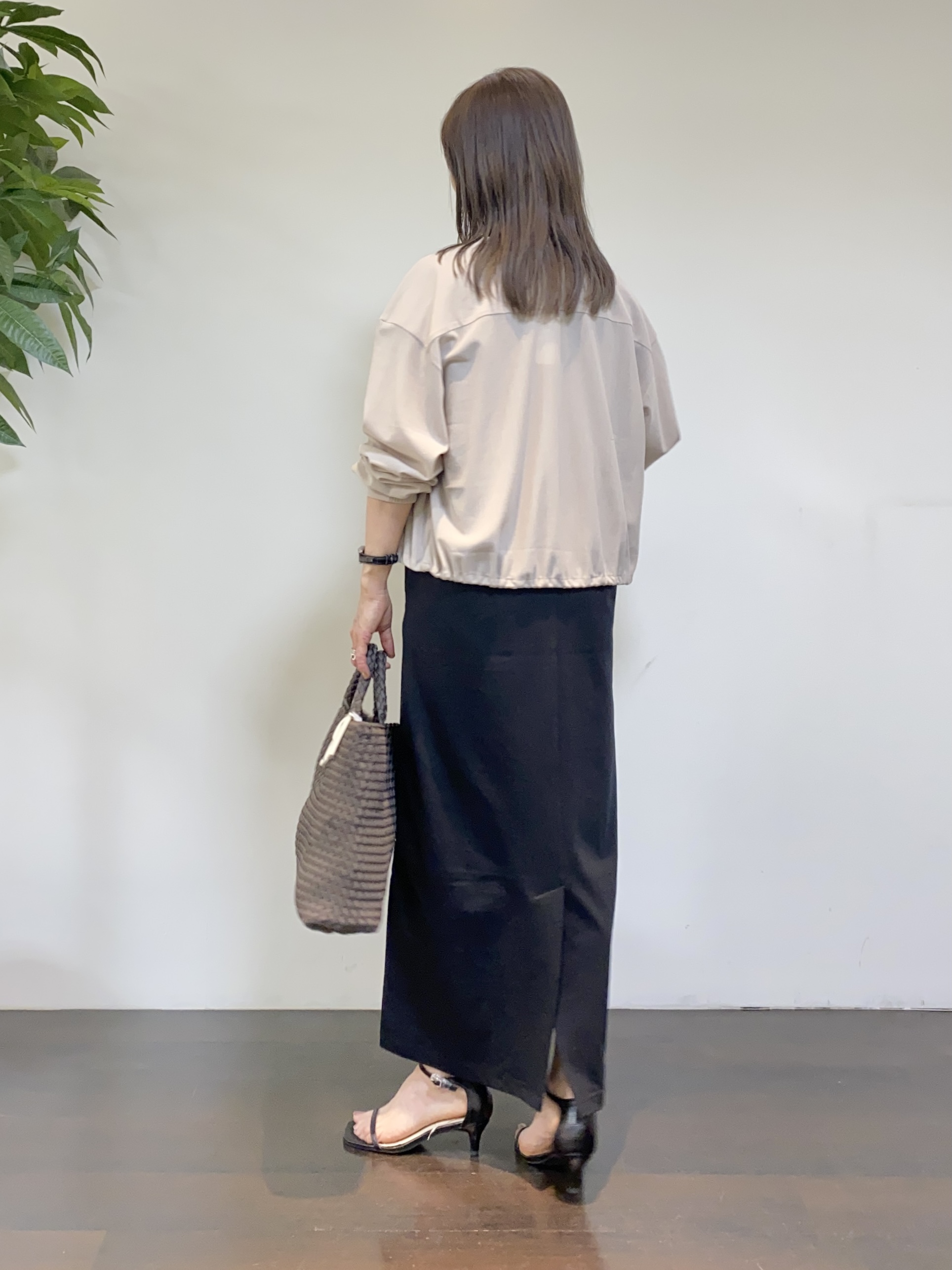 tomoさんの「UNTITLED｜◆【洗える】シアーブルゾン」を使ったコーディネート