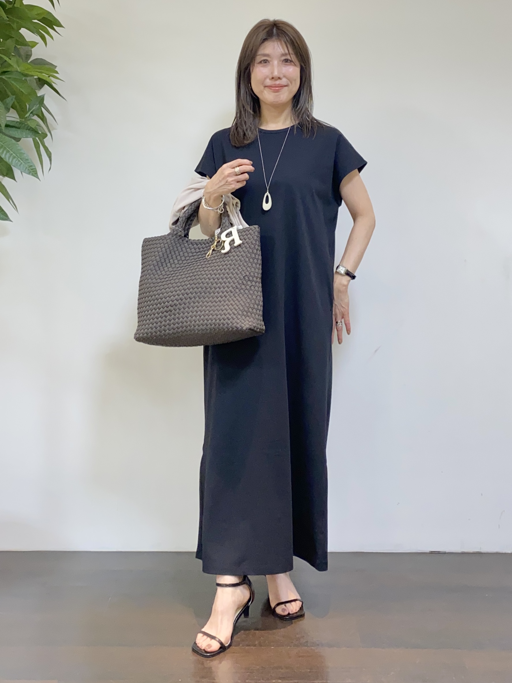 tomoさんの「UNTITLED｜◆【洗える】シアーブルゾン」を使ったコーディネート