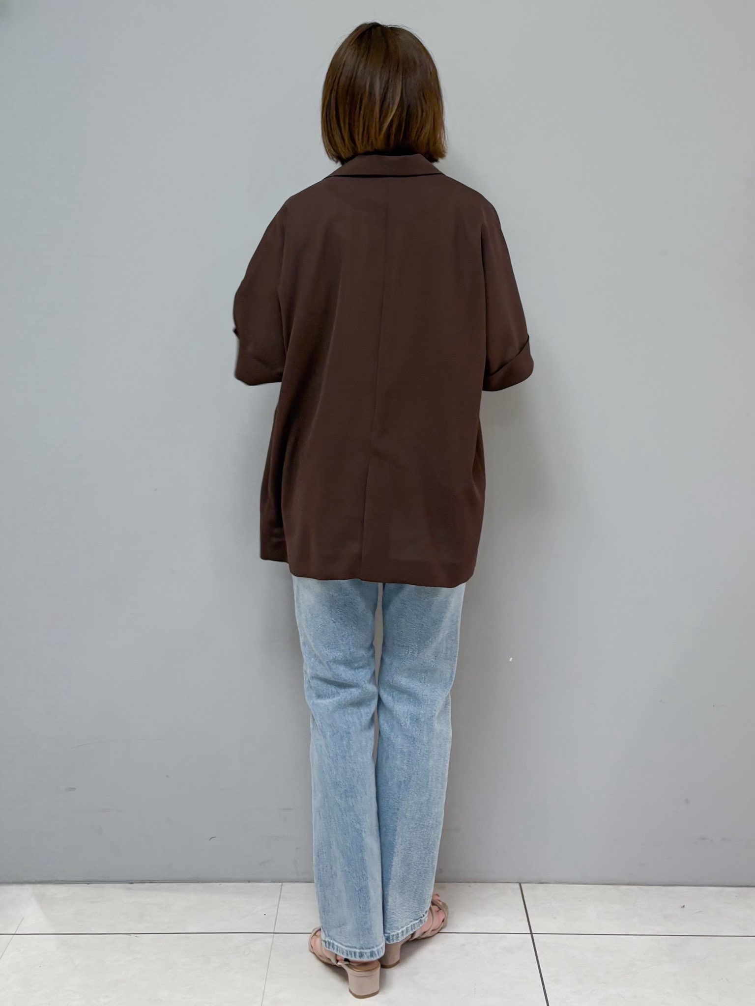 yさんの「OPAQUE.CLIP｜アソートロゴTシャツ【洗濯機OK】」を使ったコーディネート
