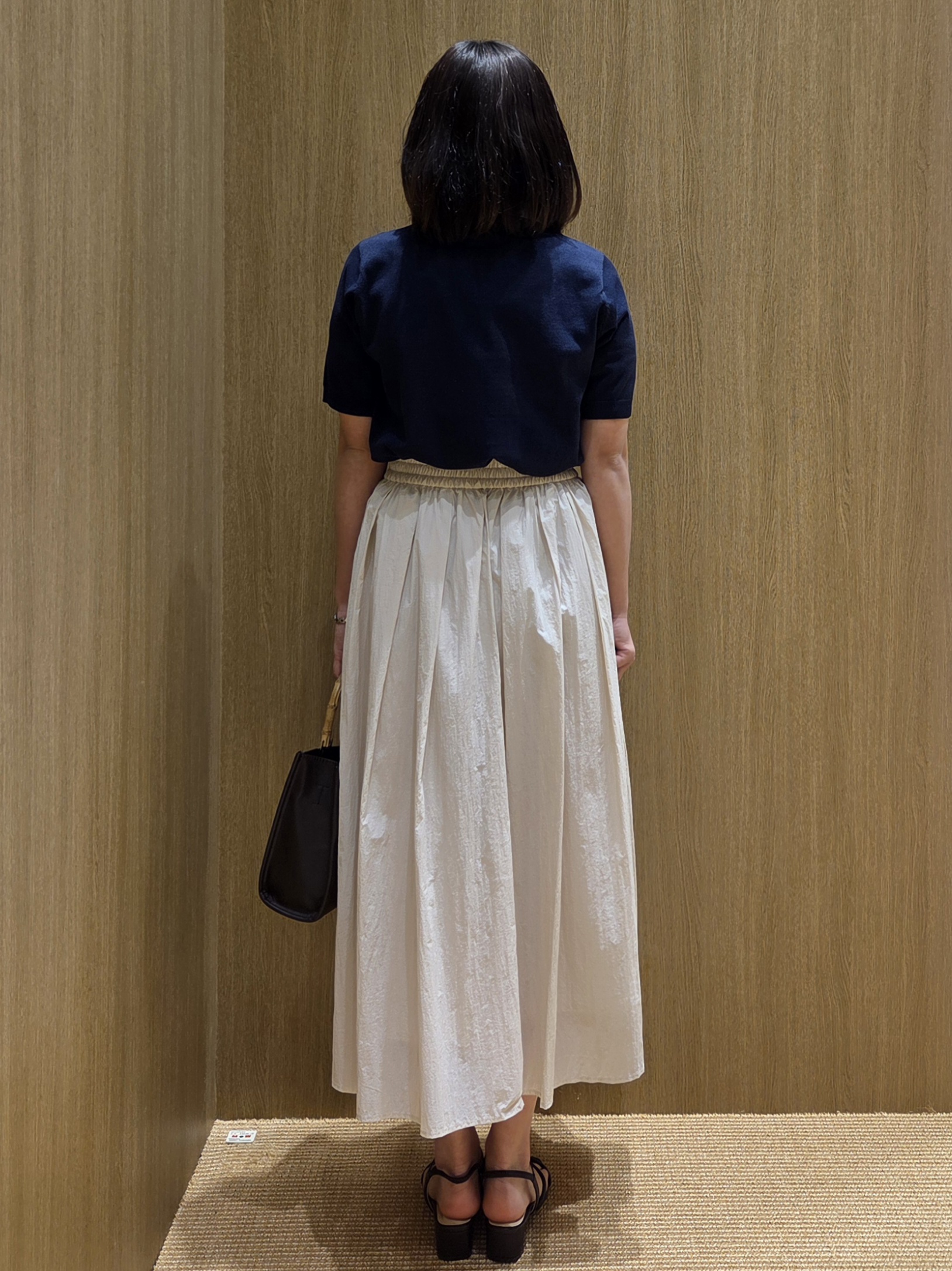 Sumiさんの「OPAQUE.CLIP｜2WAY衿付きニット【洗濯機OK】」を使ったコーディネート