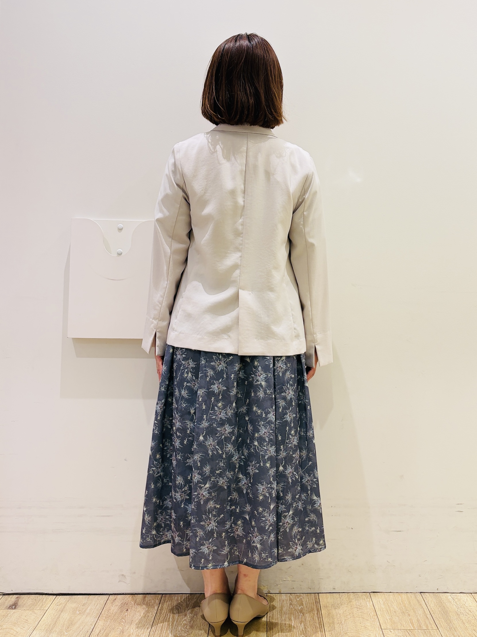 YUKOさんの「index｜【UVケア】レーススリーブハートネックニット《洗濯機OK／抗ピル／XS～LL》」を使ったコーディネート