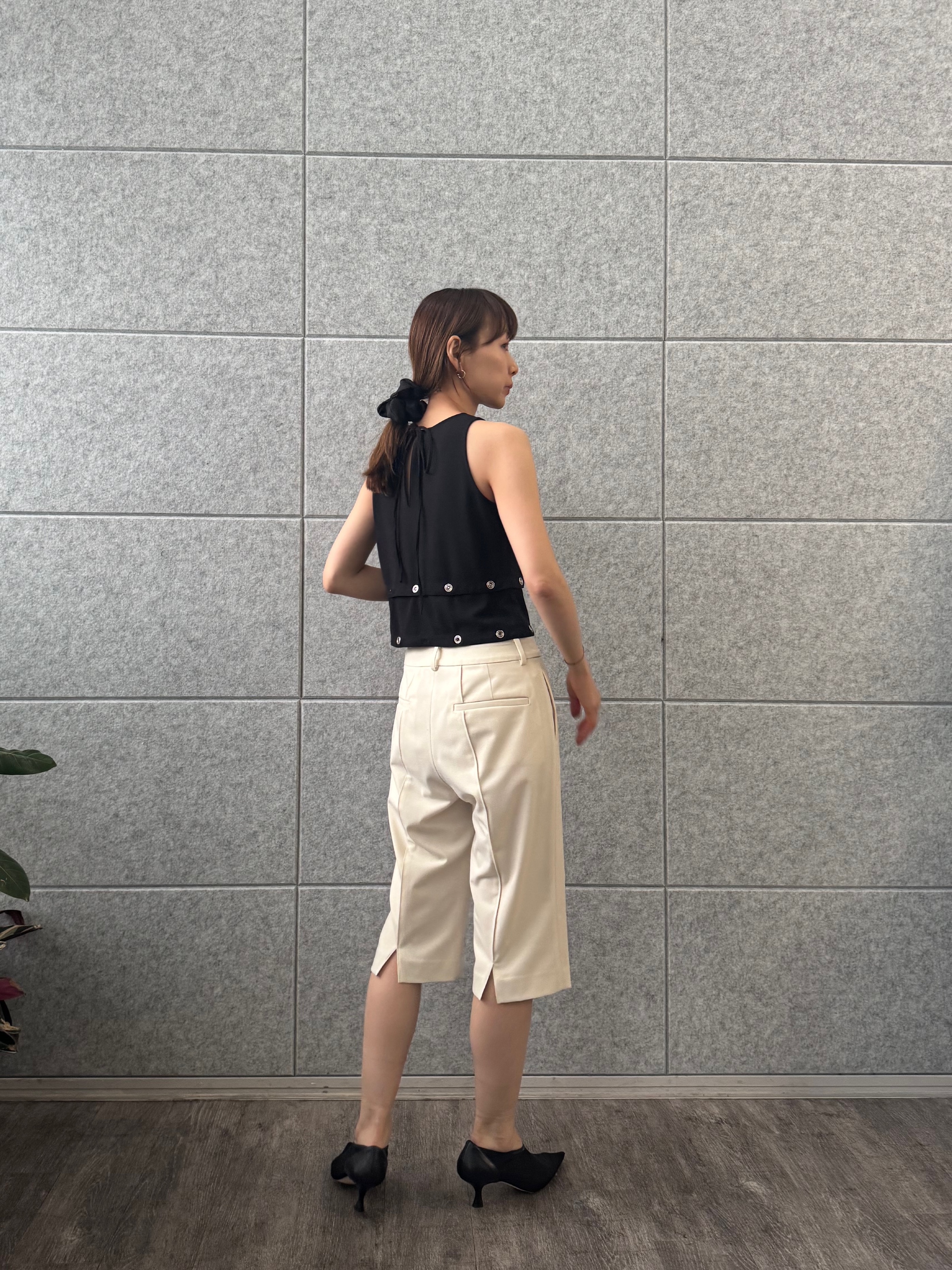 designer yukaさんの「CODE A｜modular split dress」を使ったコーディネート