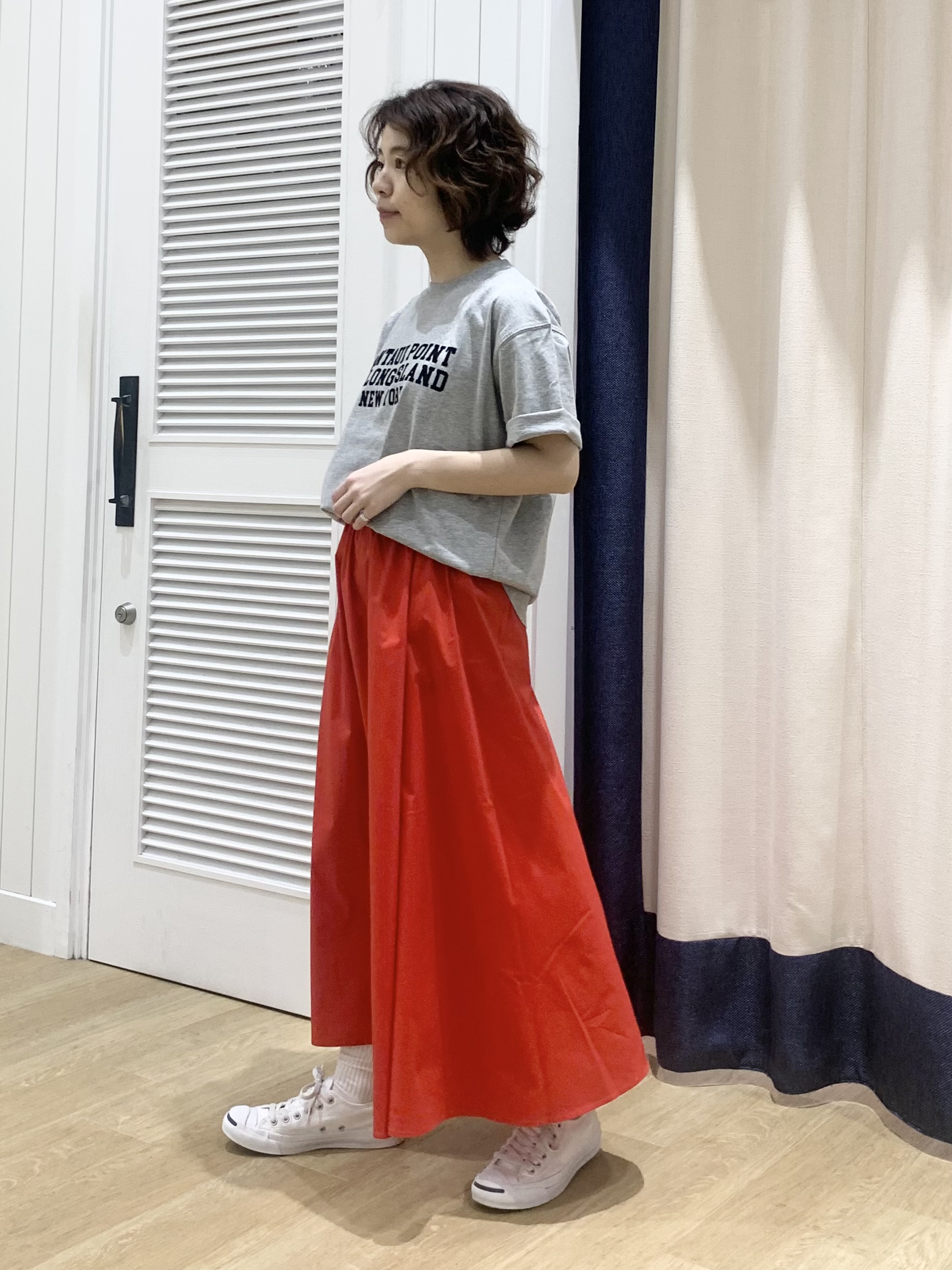 IMARIさんの「Dessin｜【ユニセックス/洗える】オーガニックロゴTシャツ」を使ったコーディネート