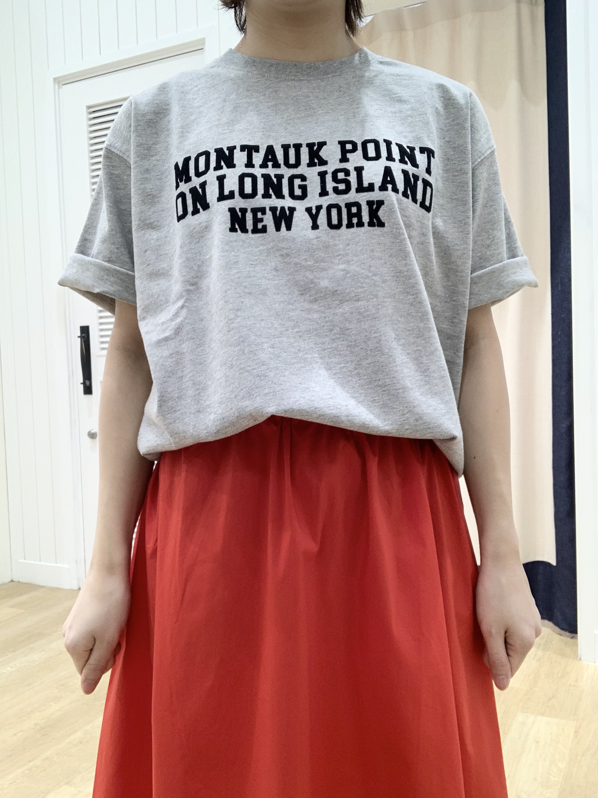 IMARIさんの「Dessin｜【ユニセックス/洗える】オーガニックロゴTシャツ」を使ったコーディネート